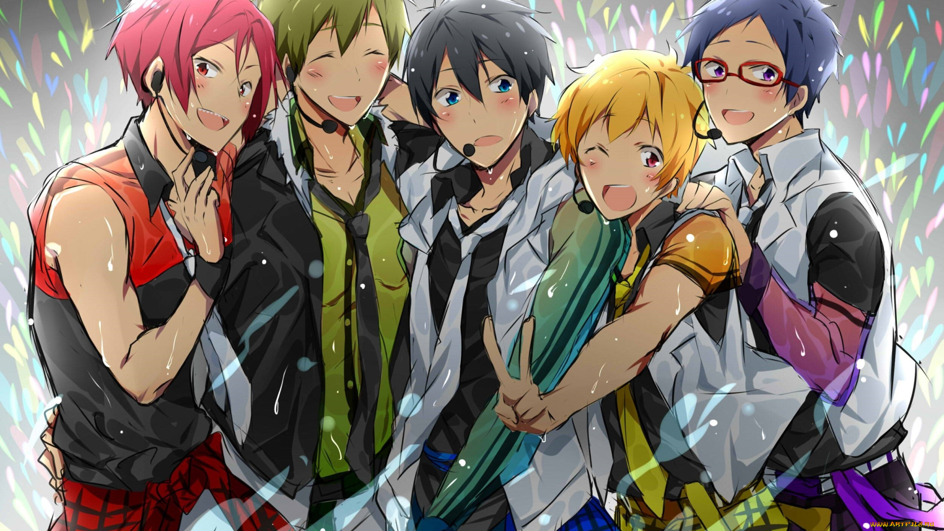 аниме, free, парни