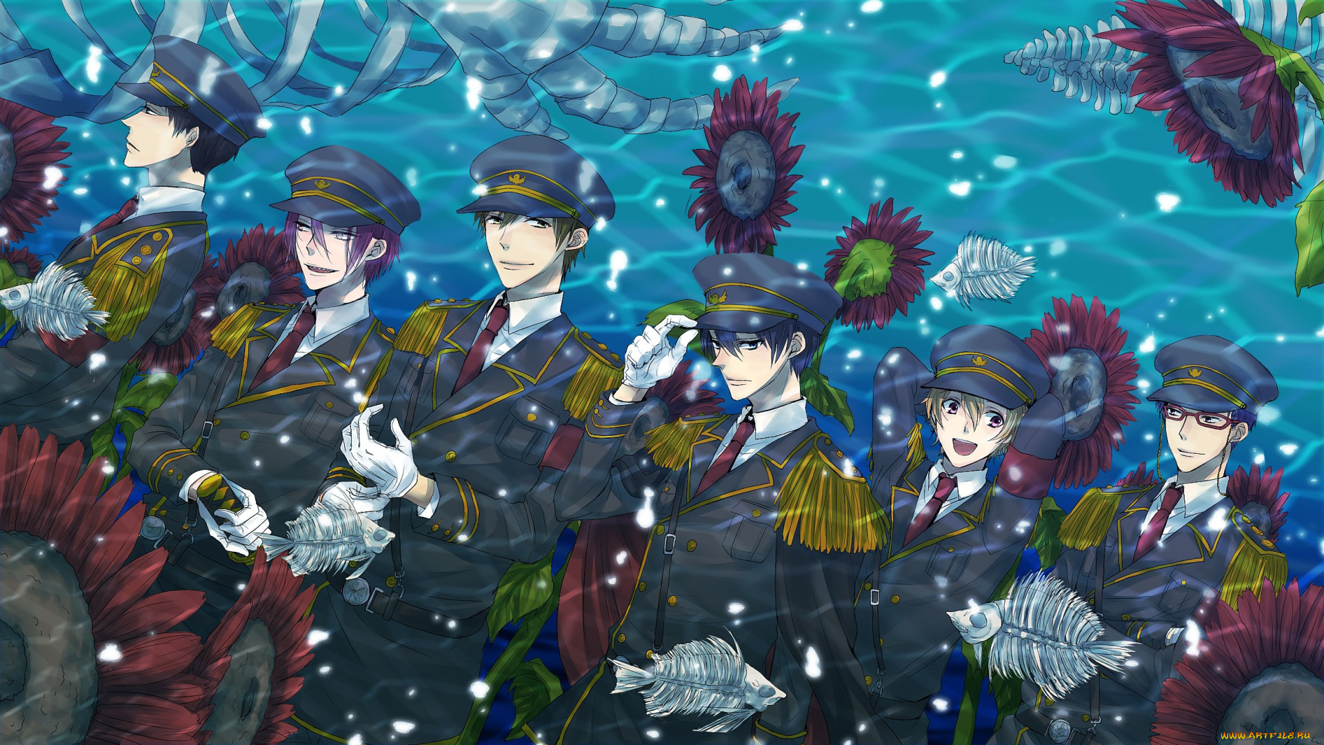 аниме, free, парни