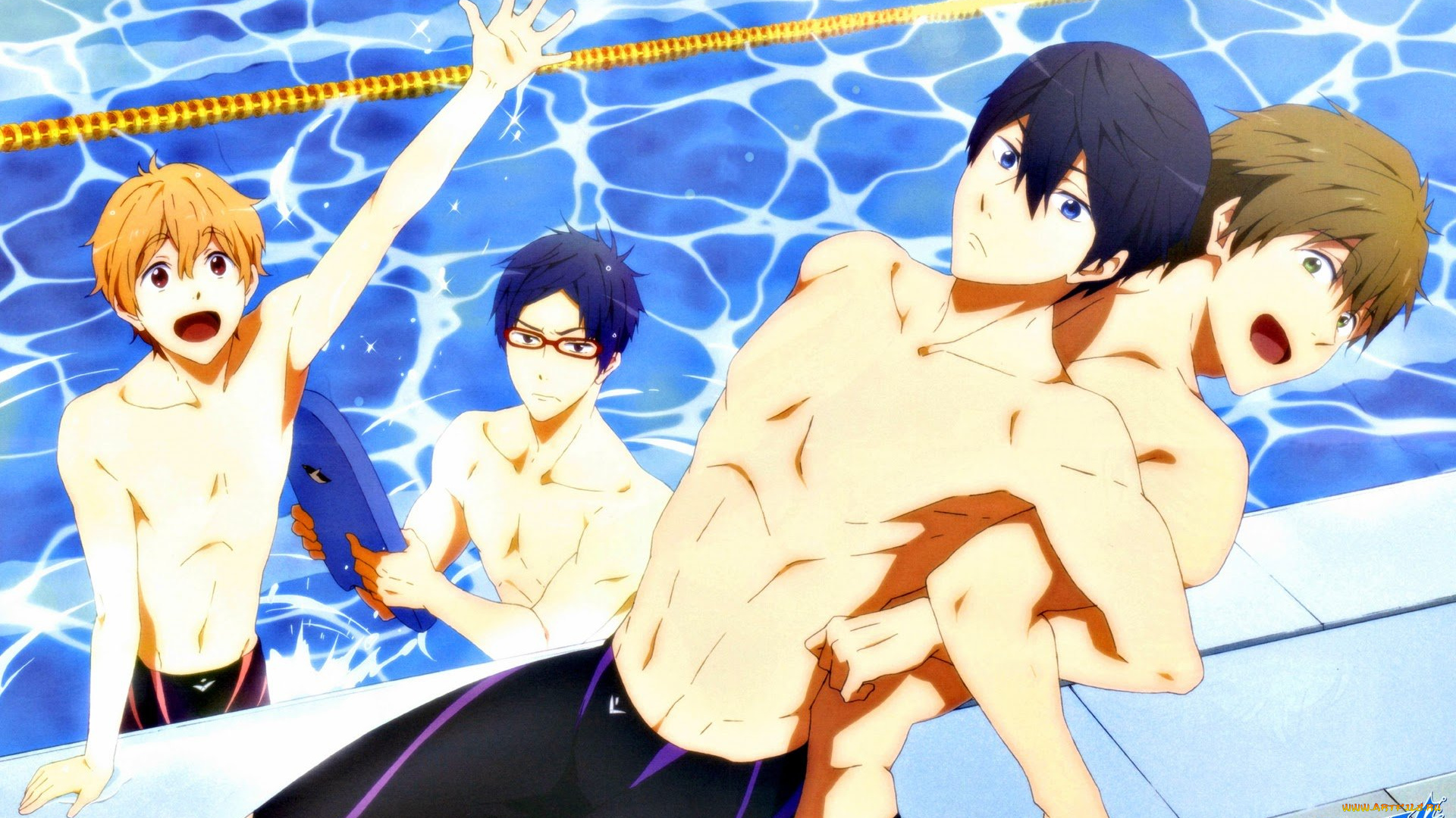 аниме, free, парни