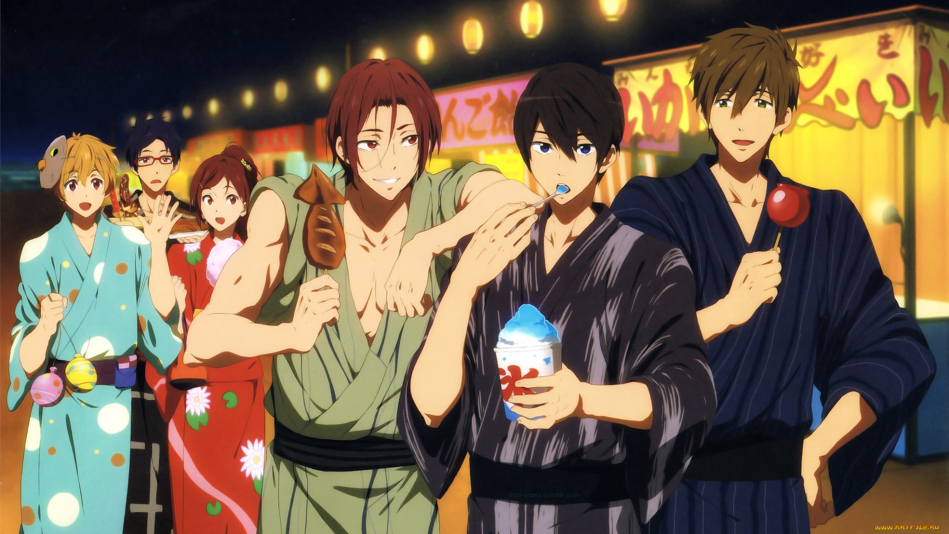 аниме, free, парни