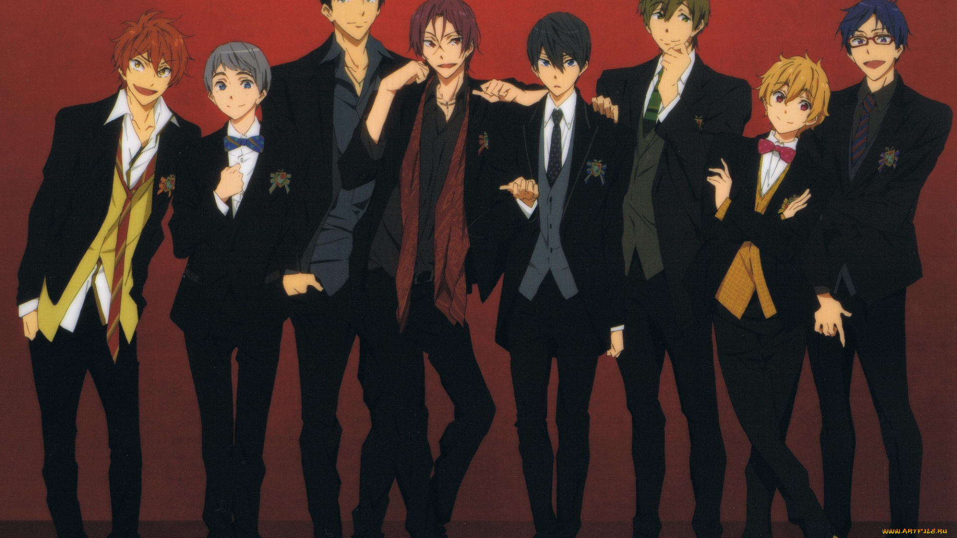 аниме, free, парни