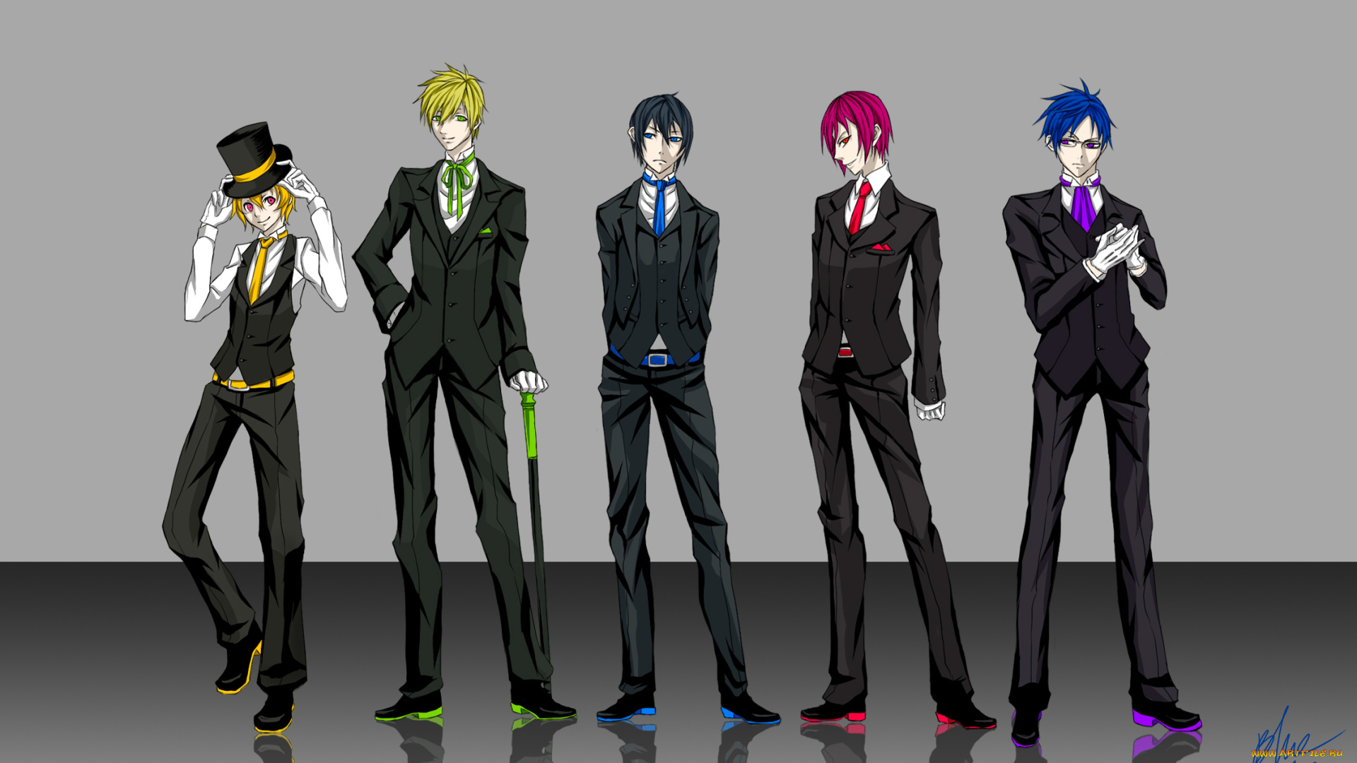 аниме, free, парни