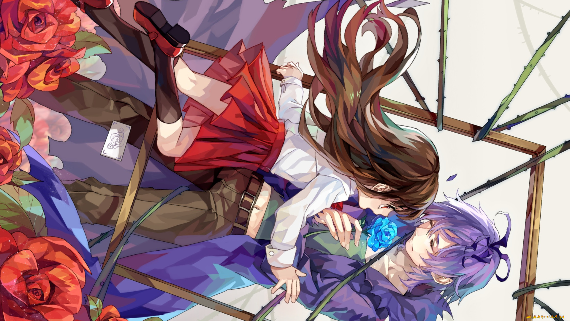 аниме, ib, пара