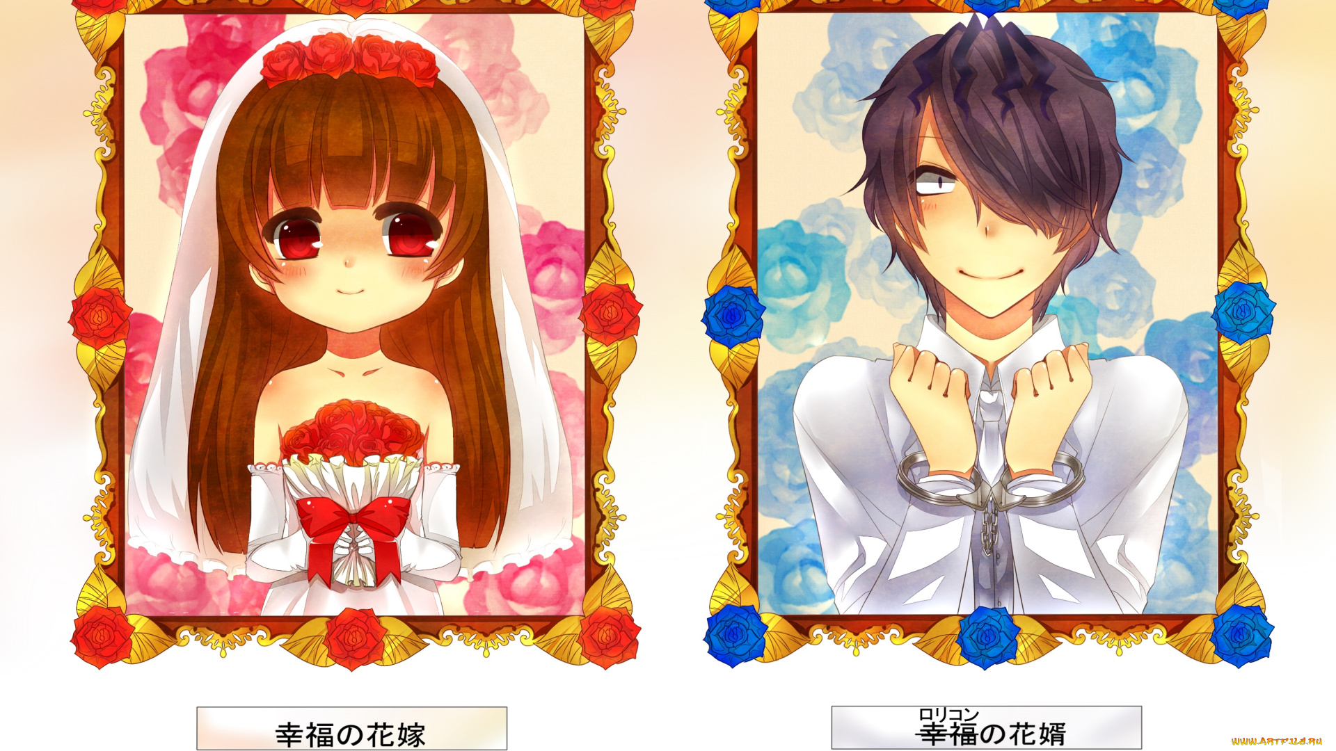 аниме, ib, портреты