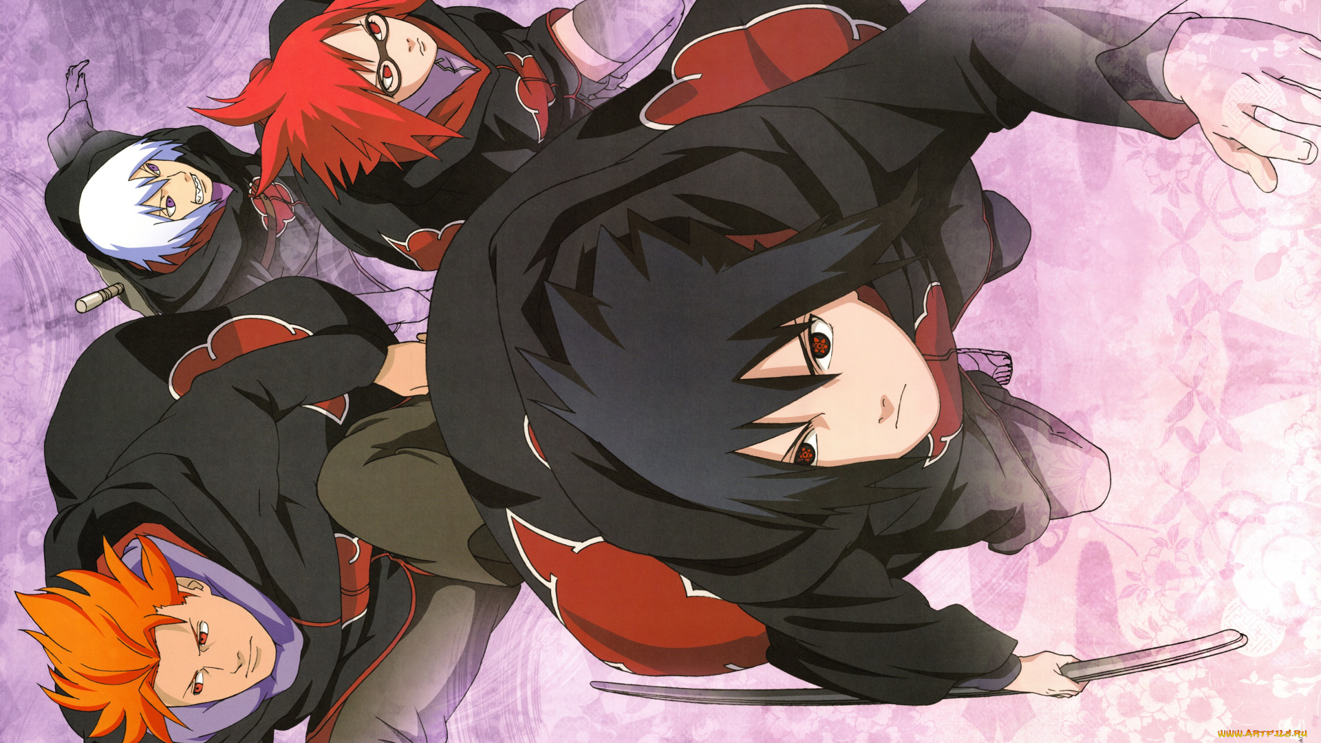 аниме, naruto, саске