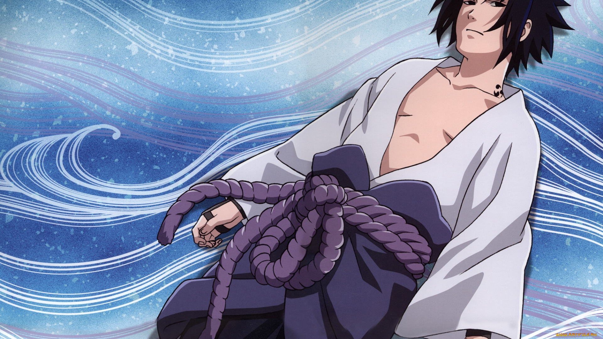 аниме, naruto, саске