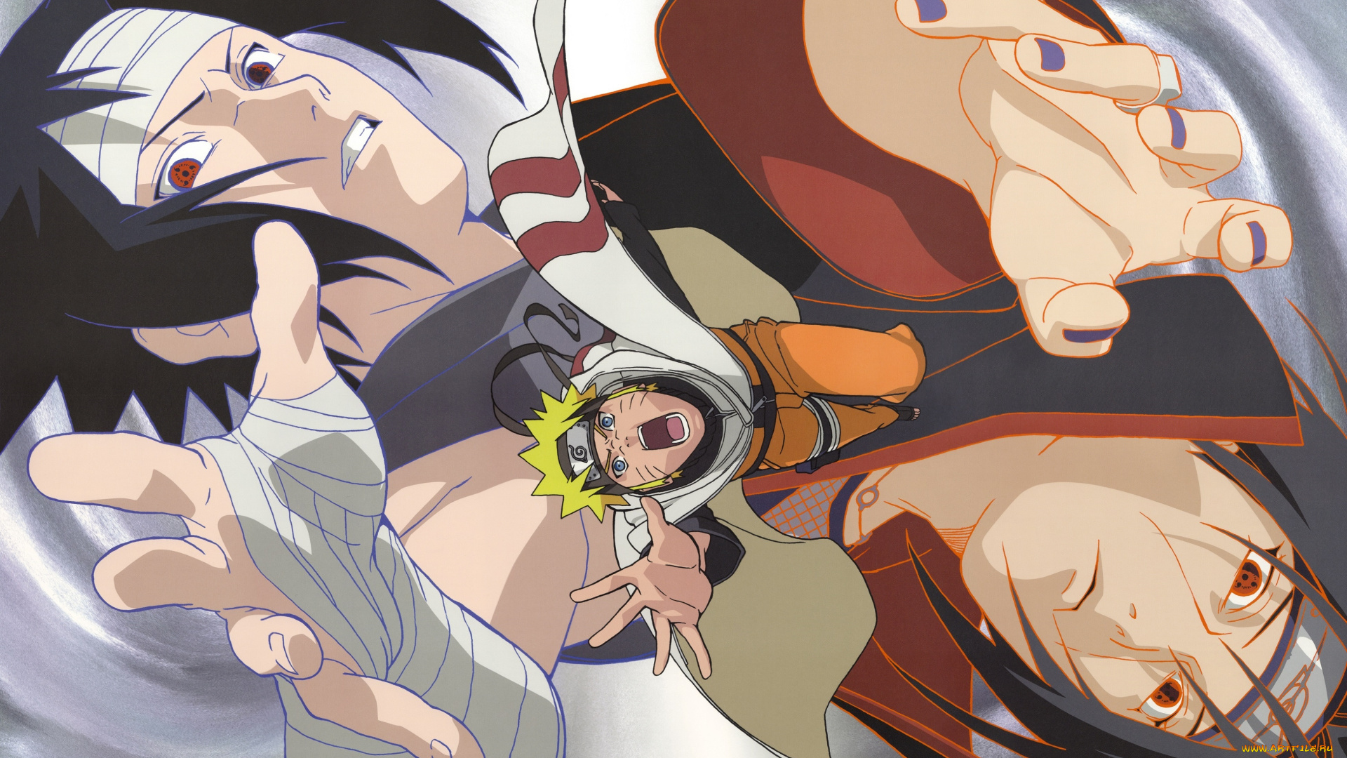 аниме, naruto, саске, наруто, итачи