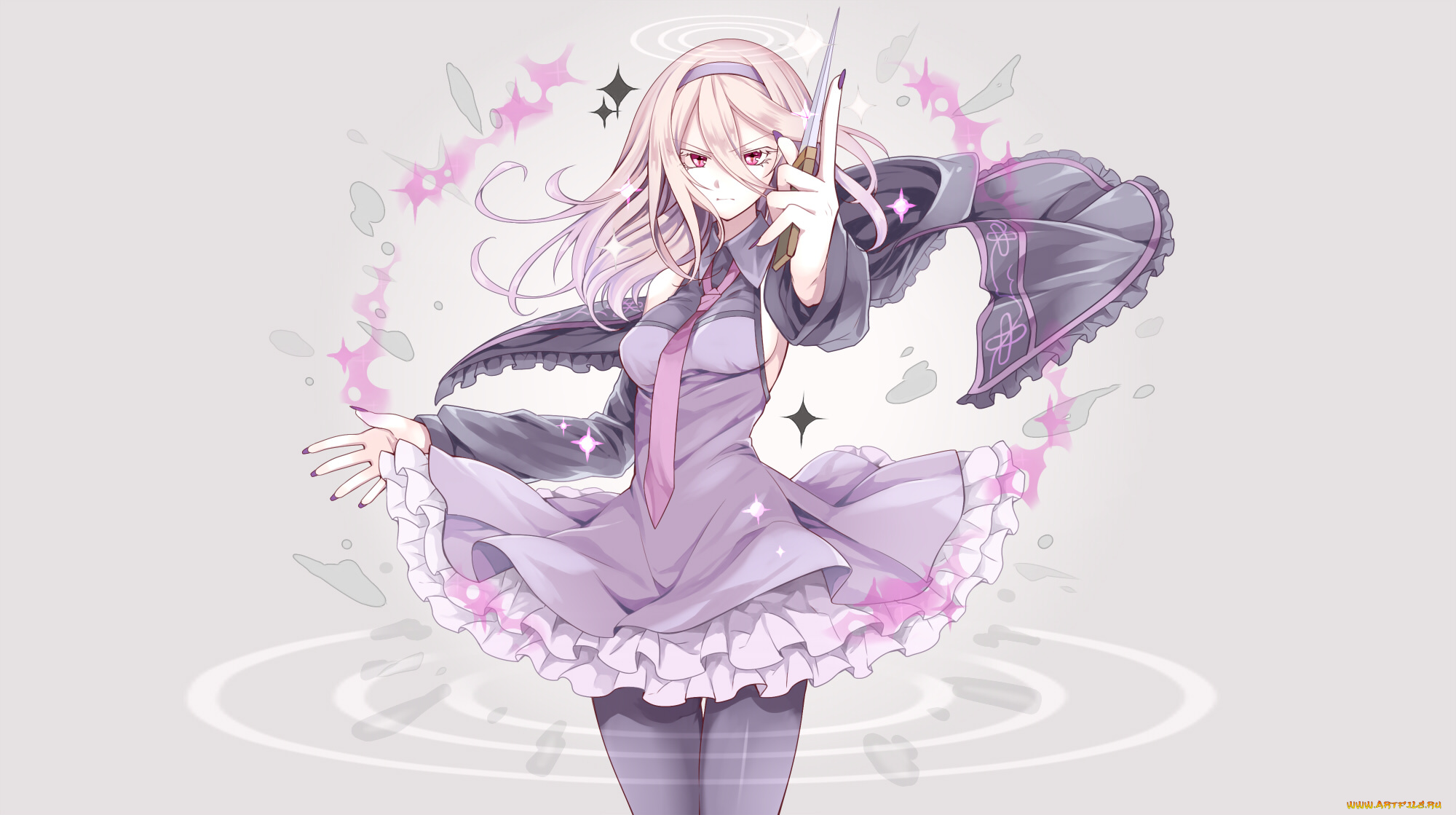 utau, аниме, фон, взгляд, девушка