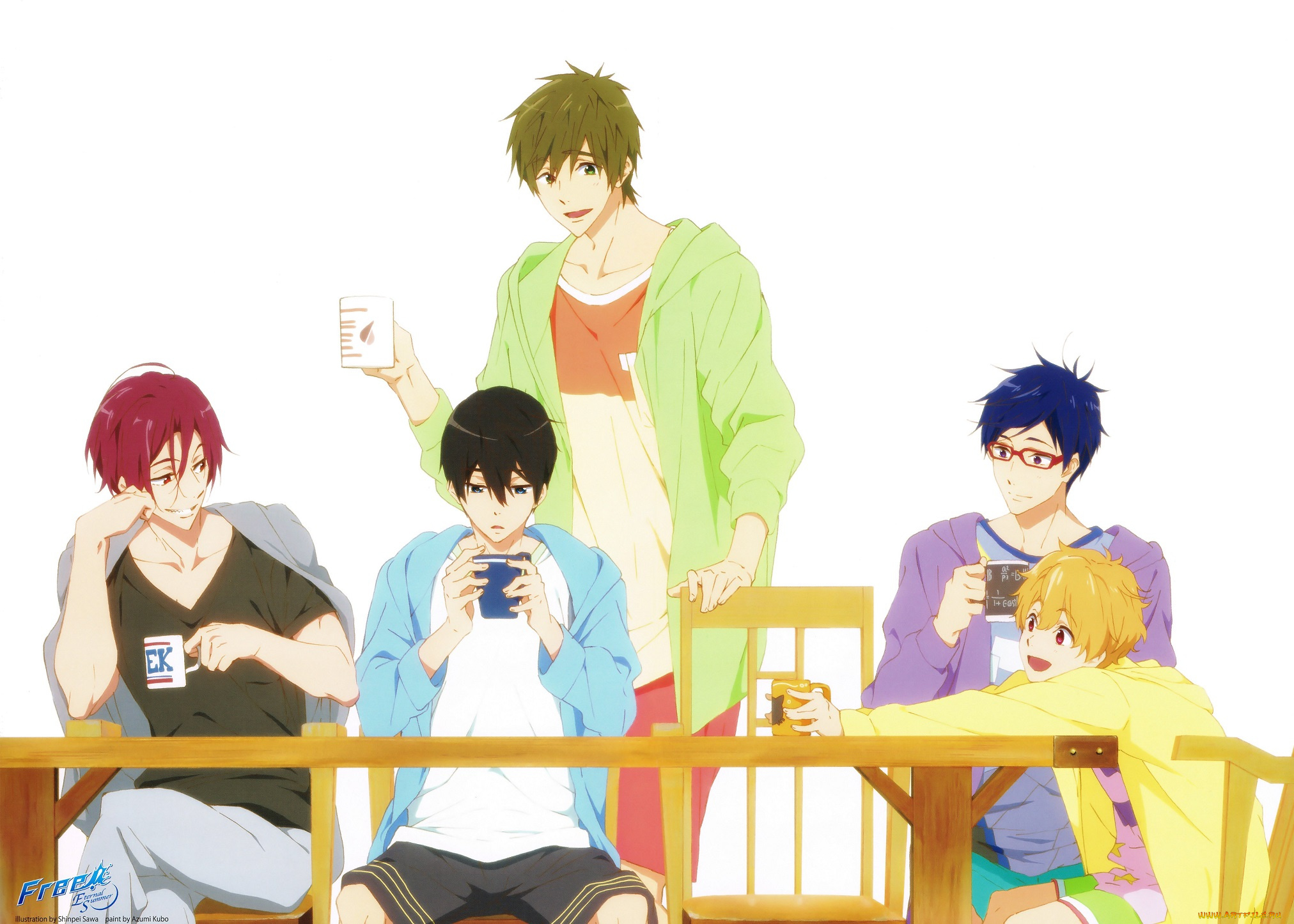 аниме, free, парни