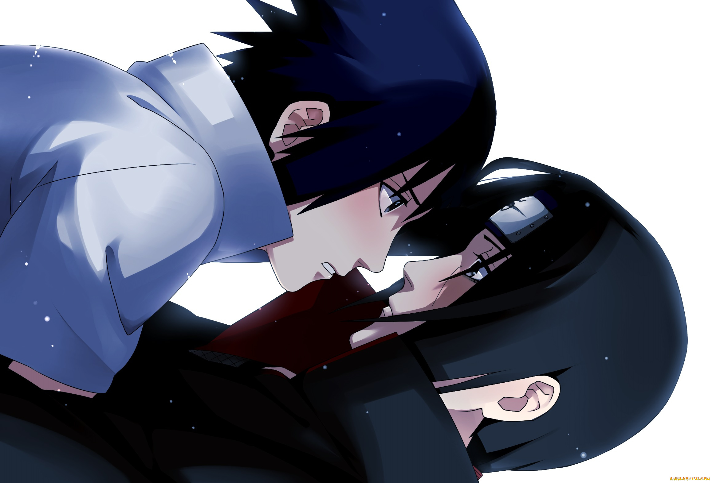 аниме, naruto, саске, итачи