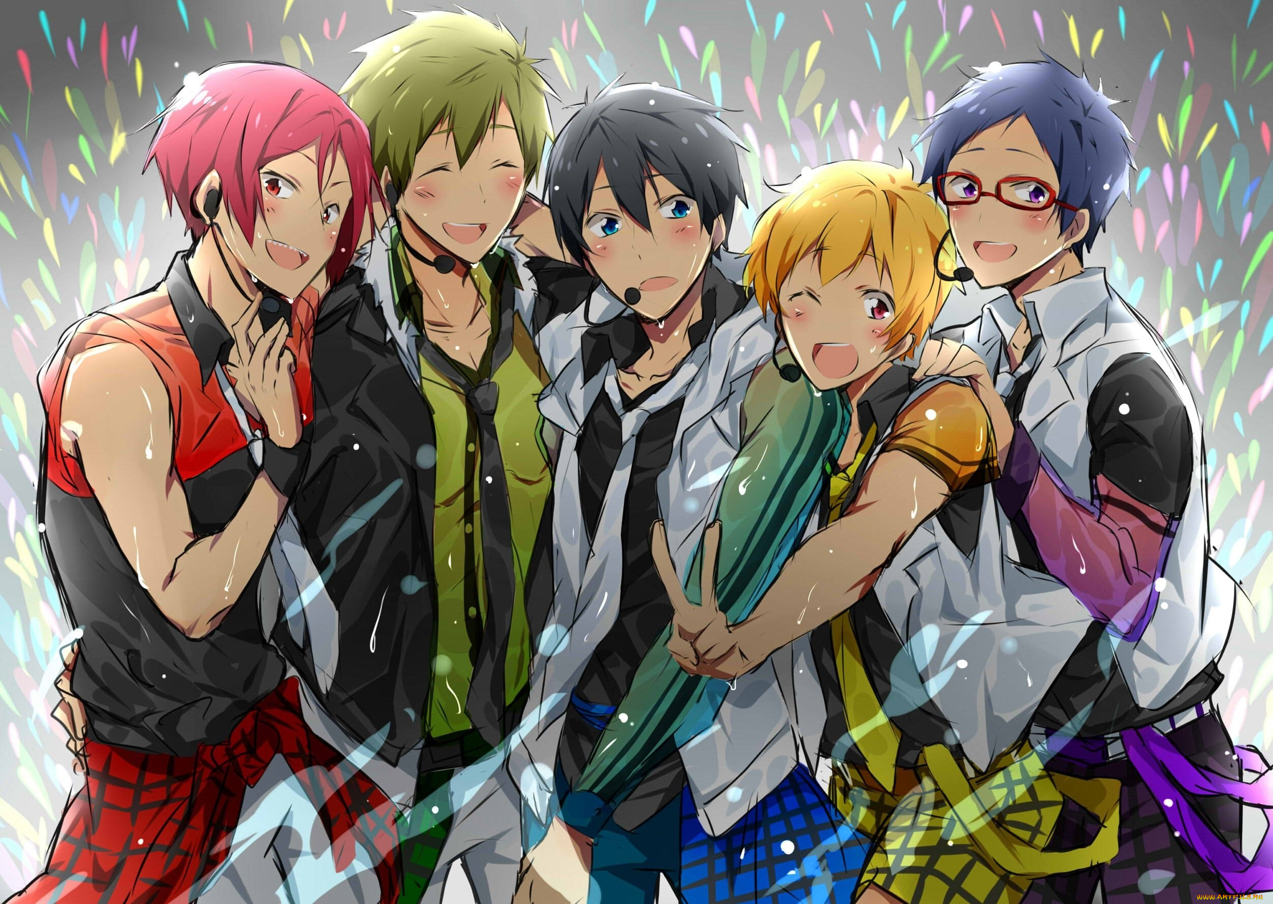 аниме, free, парни