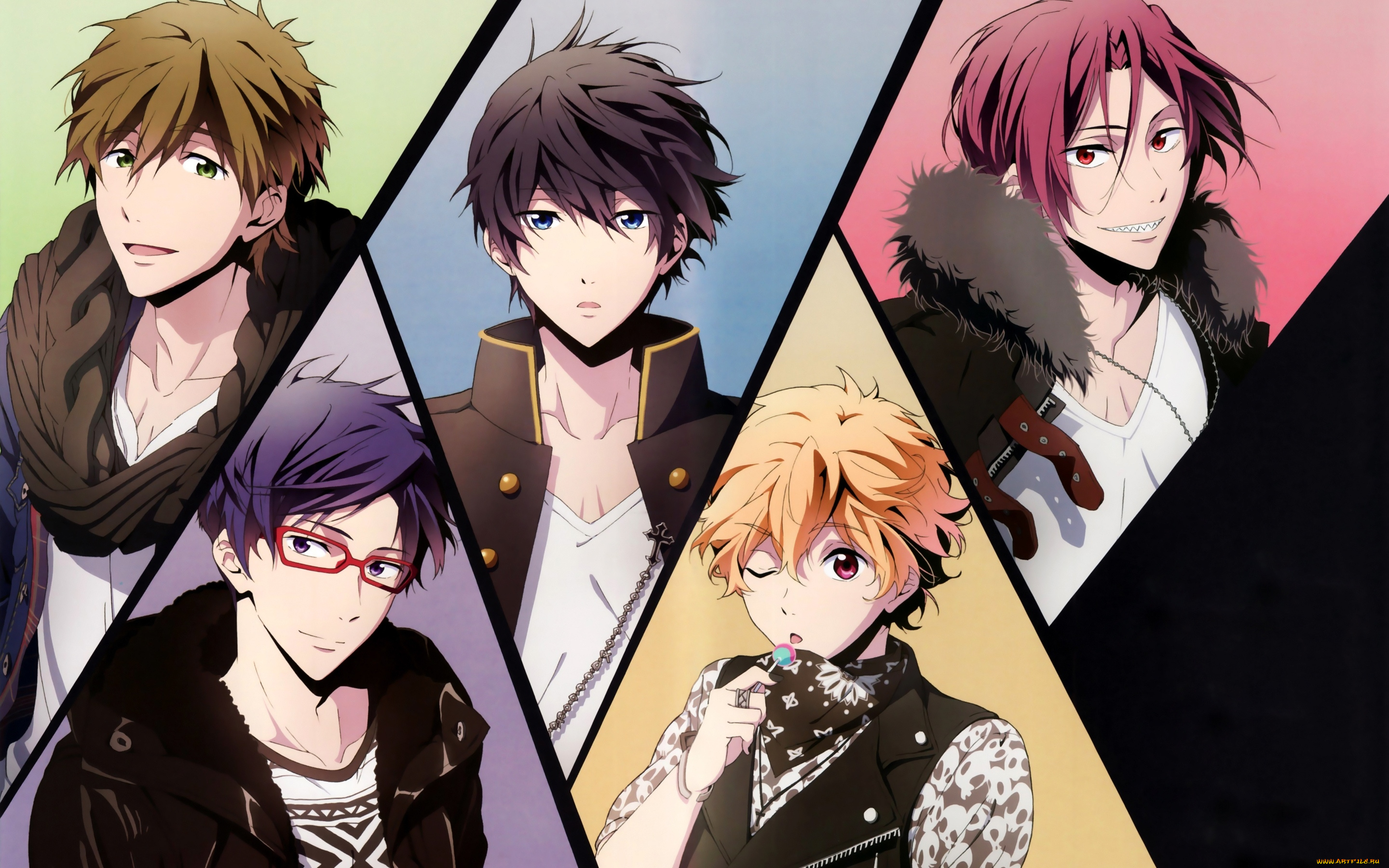 аниме, free, парни