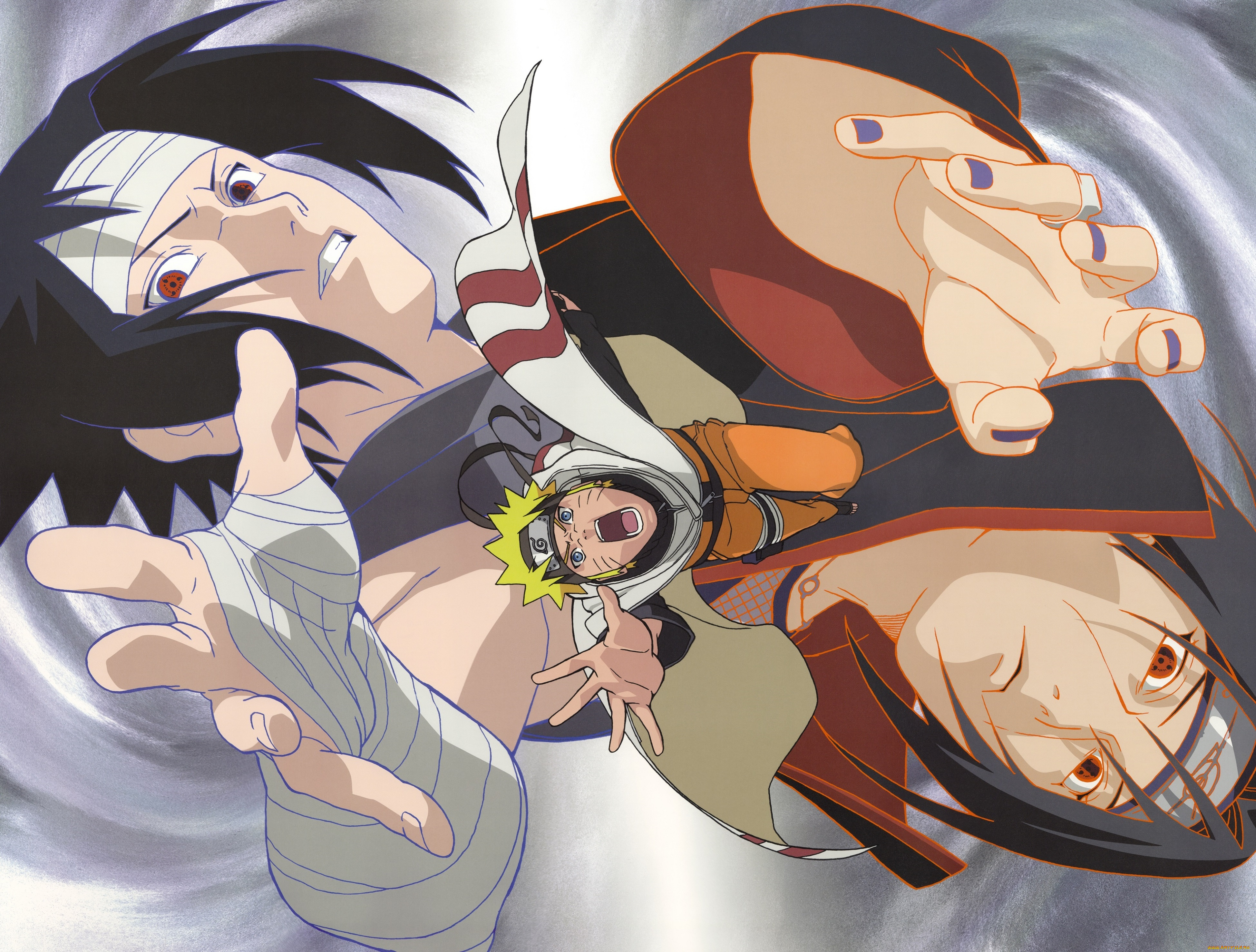 аниме, naruto, саске, наруто, итачи