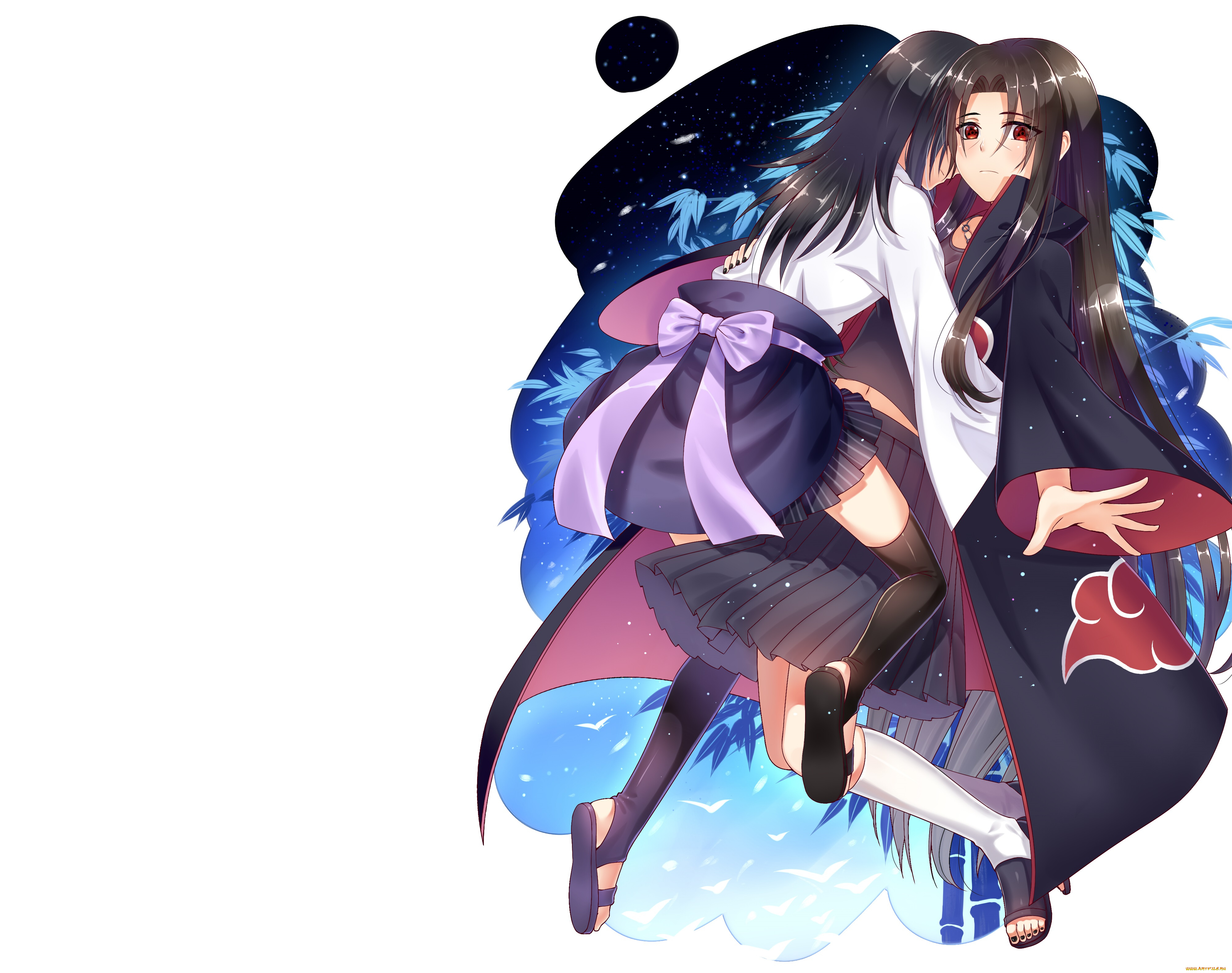 аниме, naruto, uchiha, sasuke, itachi, haneru