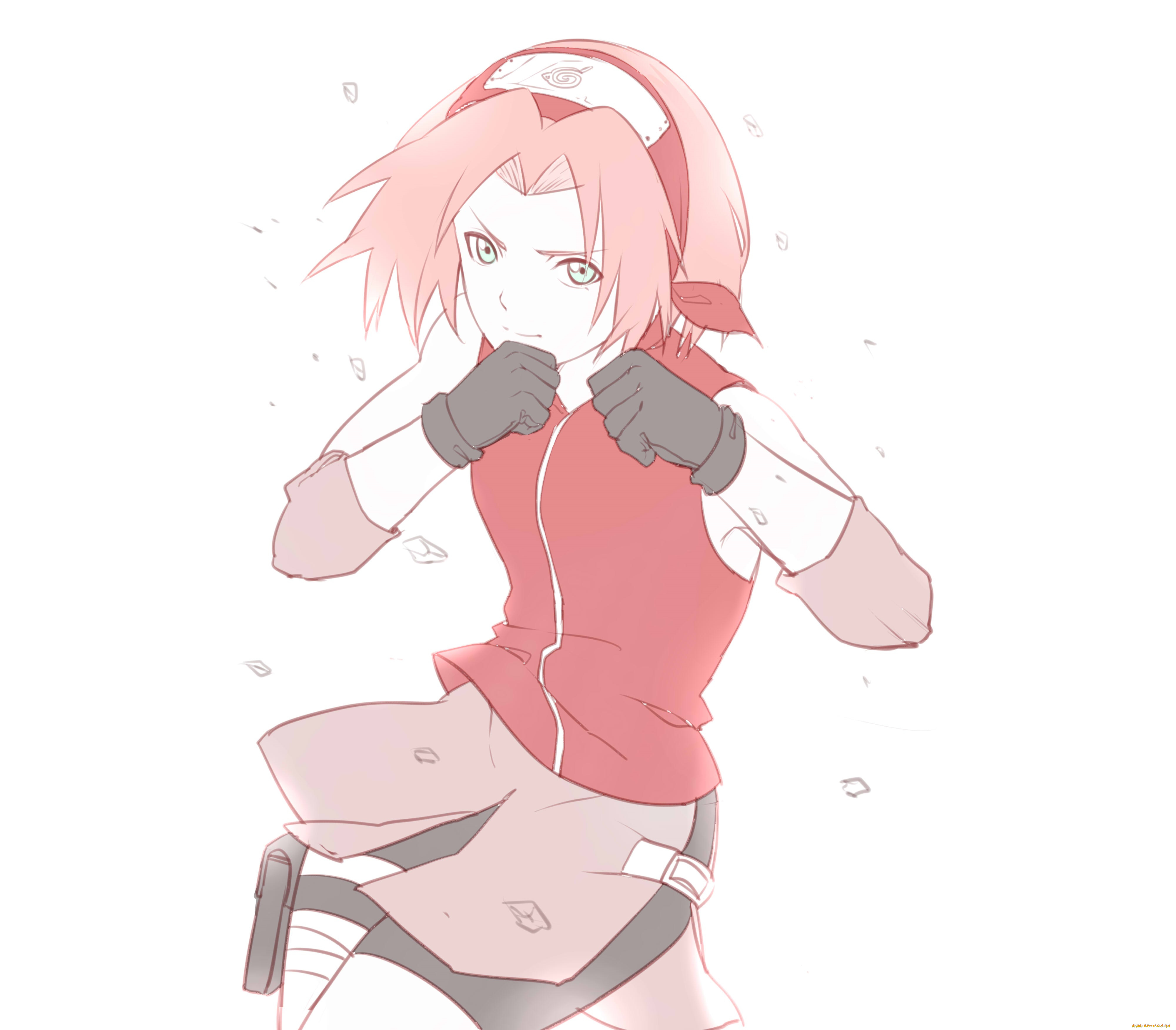 аниме, naruto, сакура