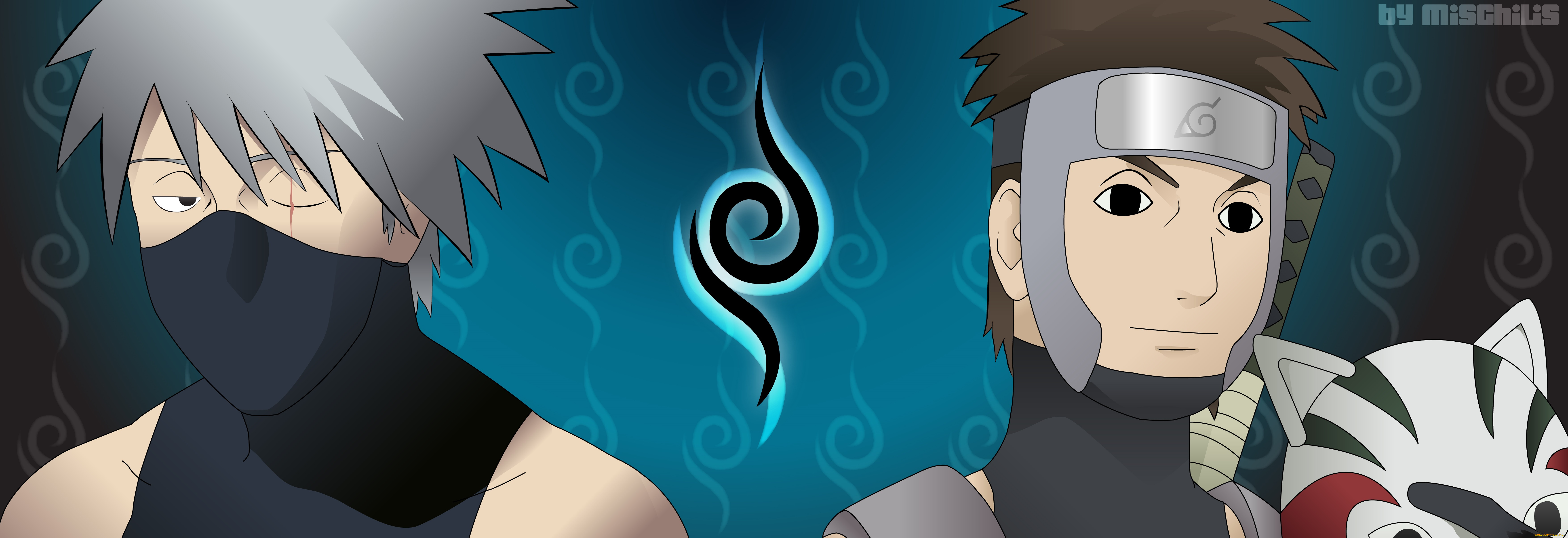 аниме, naruto, какаши, ямато