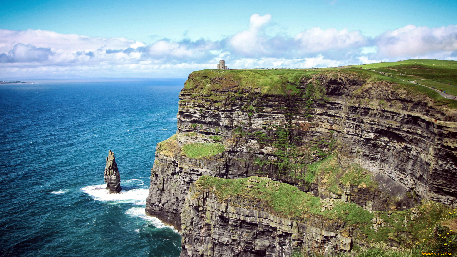 природа, побережье, скалы, море