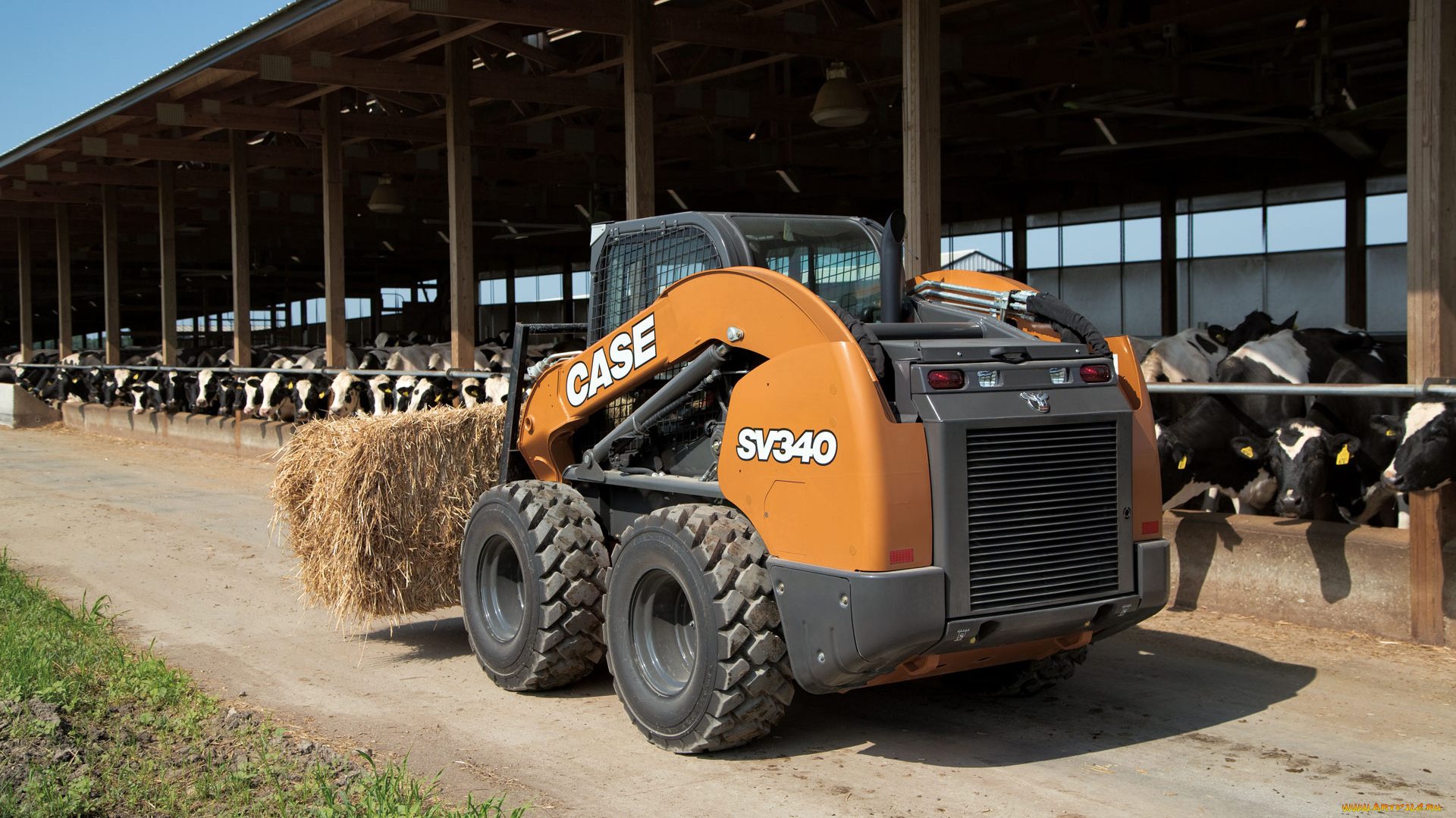 техника, фронтальные, погрузчики, case