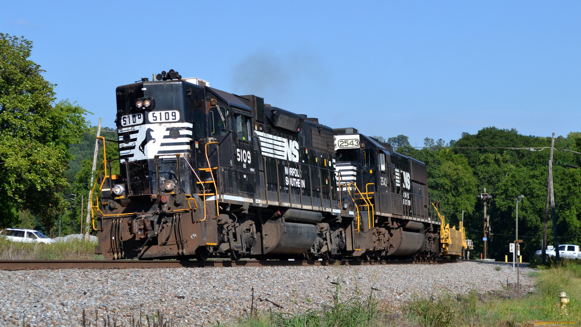 техника, поезда, состав, локомотив