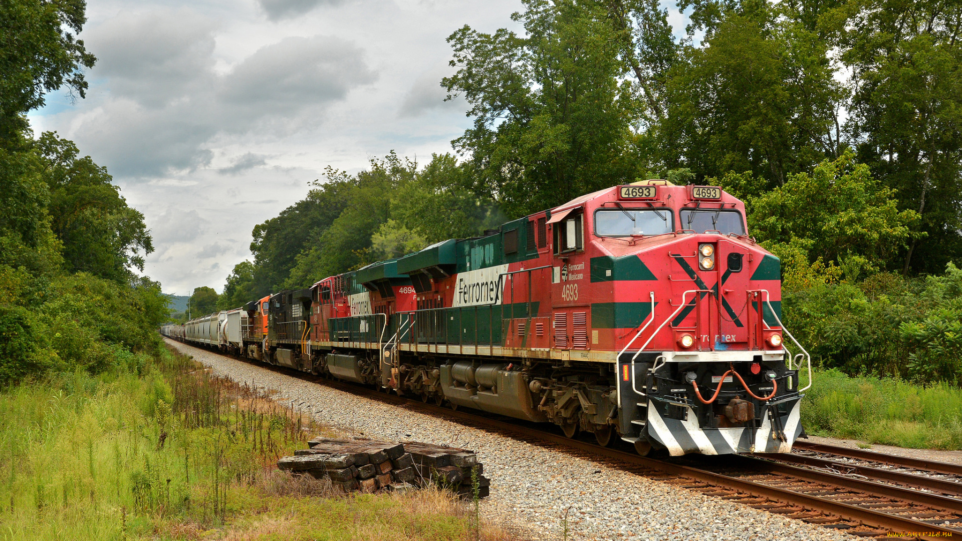 техника, поезда, состав, локомотив