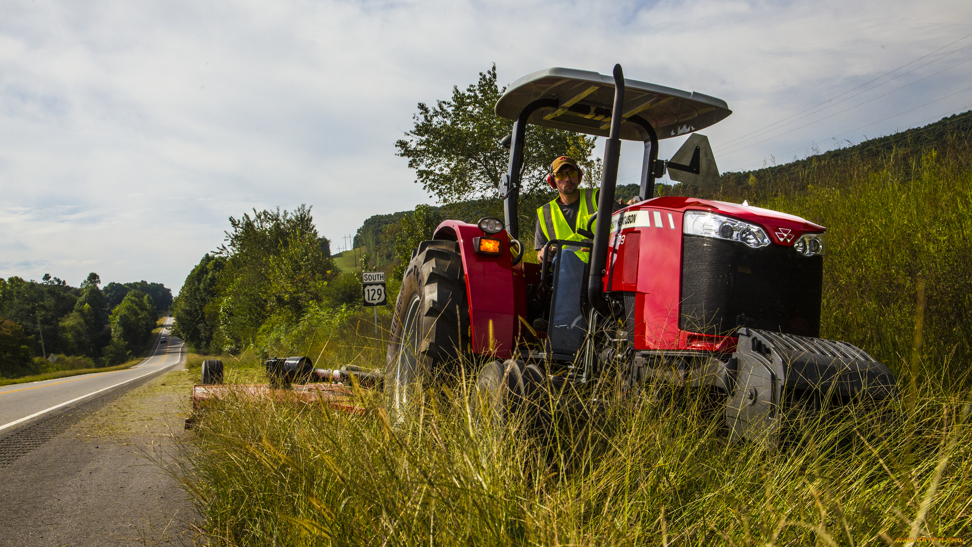 техника, тракторы, massey