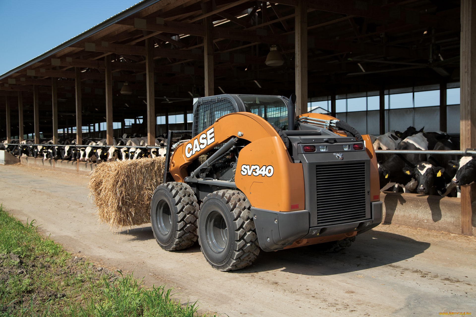 техника, фронтальные, погрузчики, case