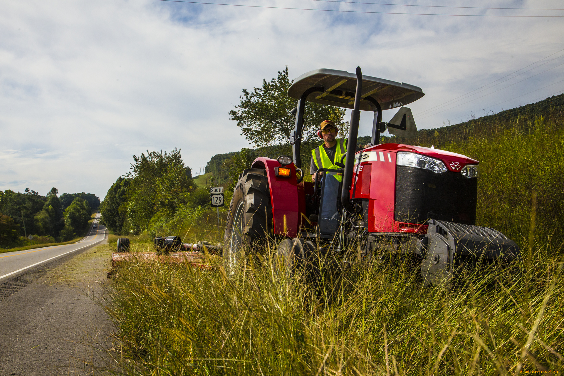 техника, тракторы, massey
