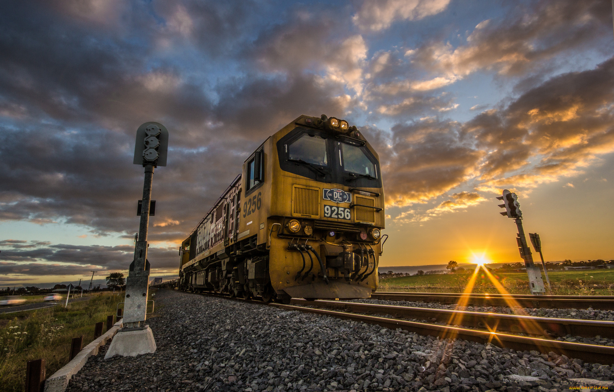 техника, поезда, состав, локомотив