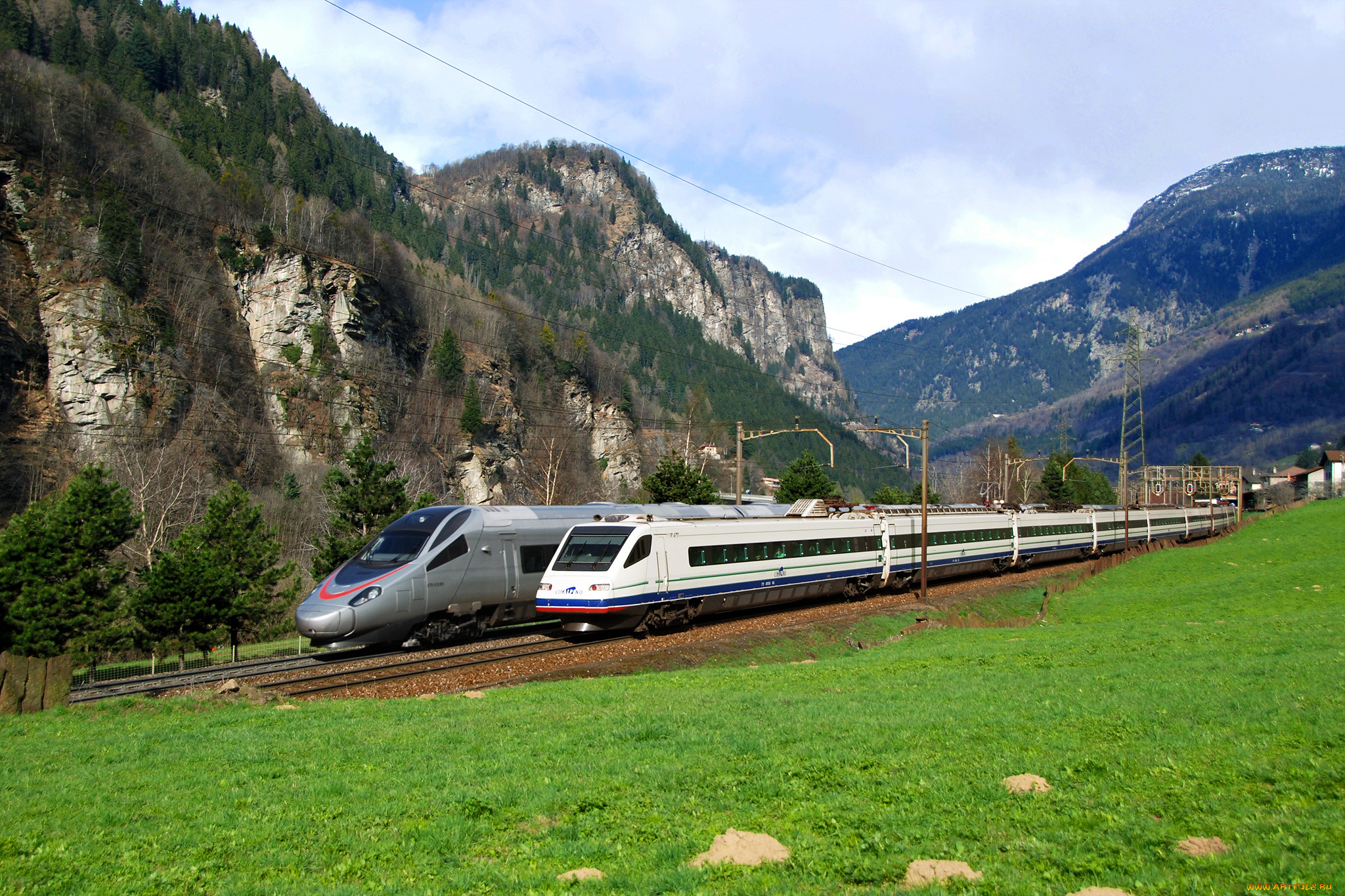 техника, поезда, состав, локомотив