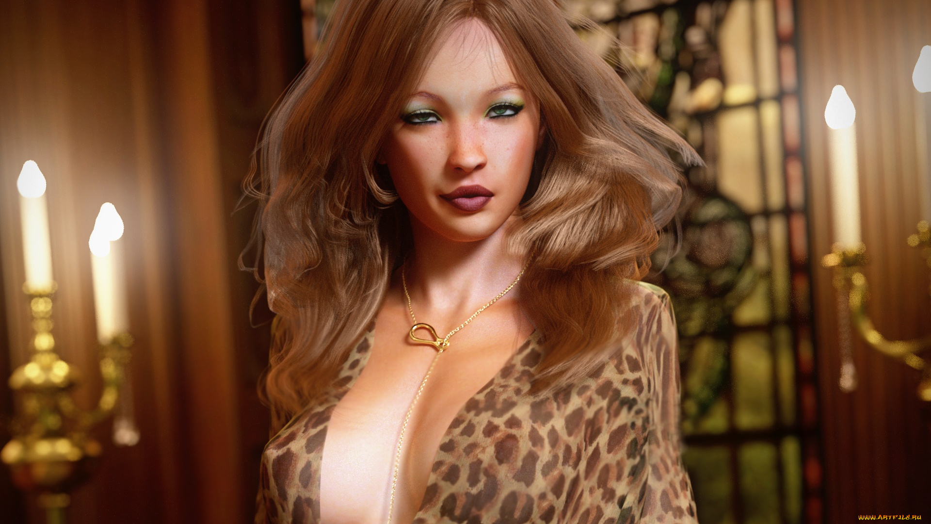 3д, графика, люди, , people, взгляд, фон, девушка