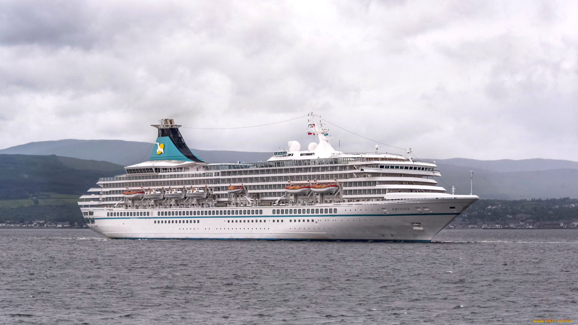 mv, artania, корабли, лайнеры, лайнер, круиз