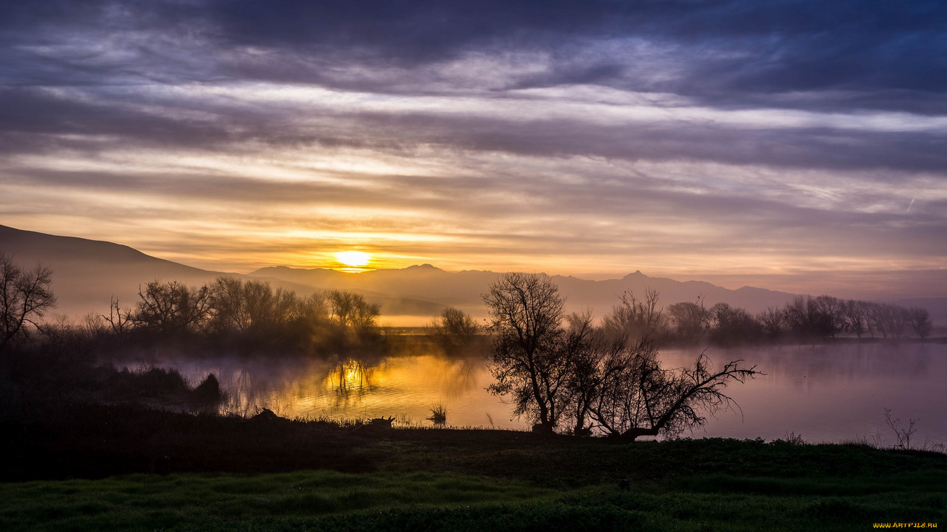 природа, восходы, закаты, простор