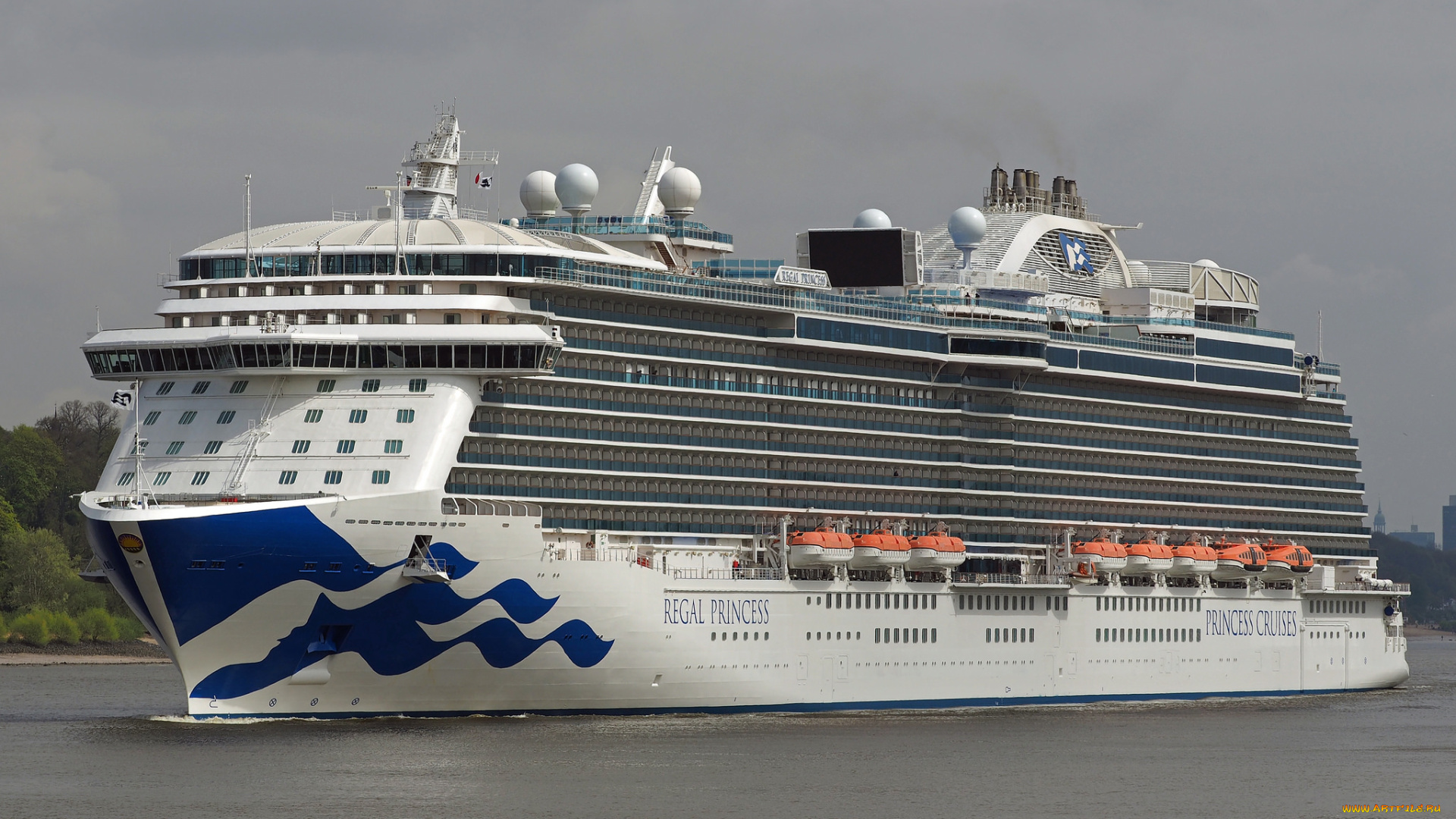regal, princess, корабли, лайнеры, круиз, лайнер