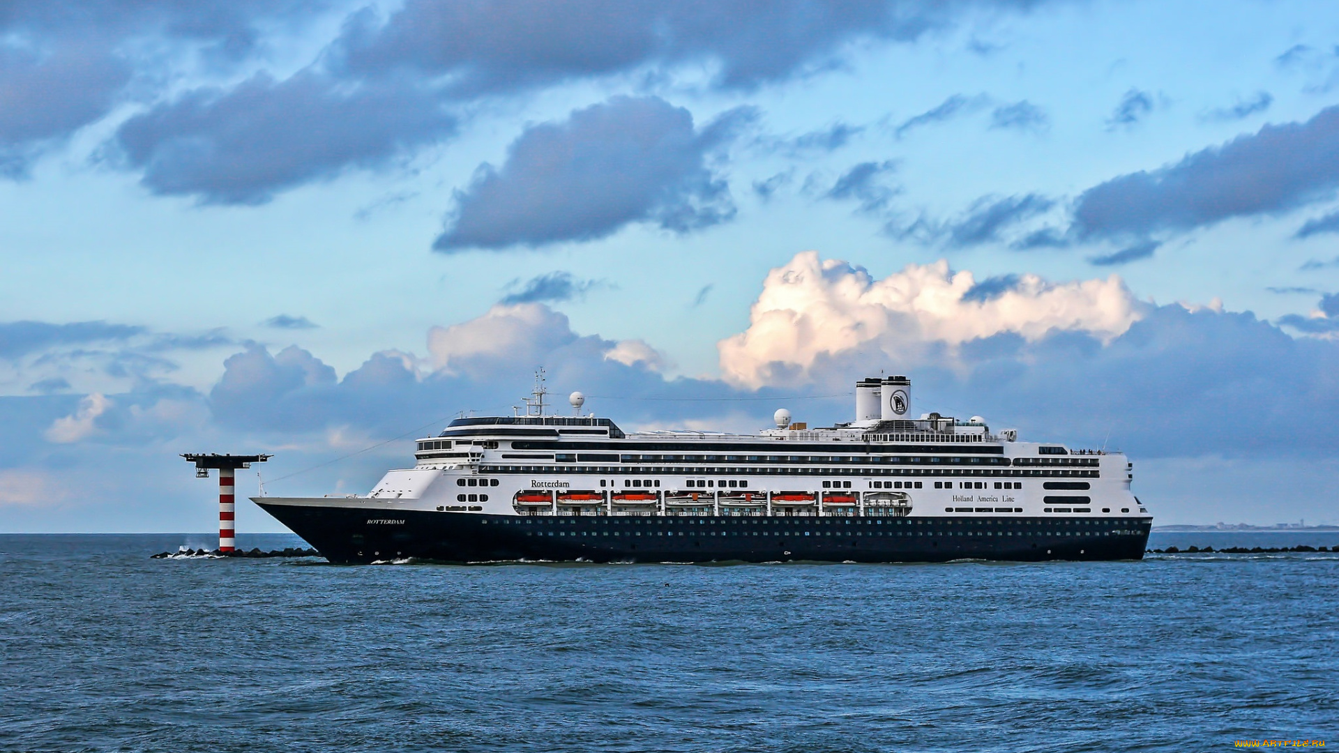 rotterdam, корабли, лайнеры, круиз, лайнер