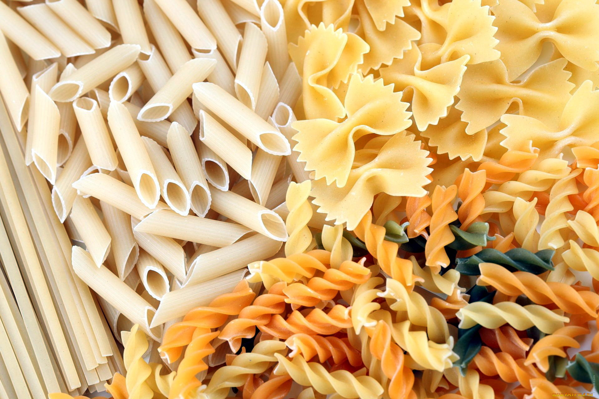 еда, макаронные, блюда, ассорти, паста, макароны