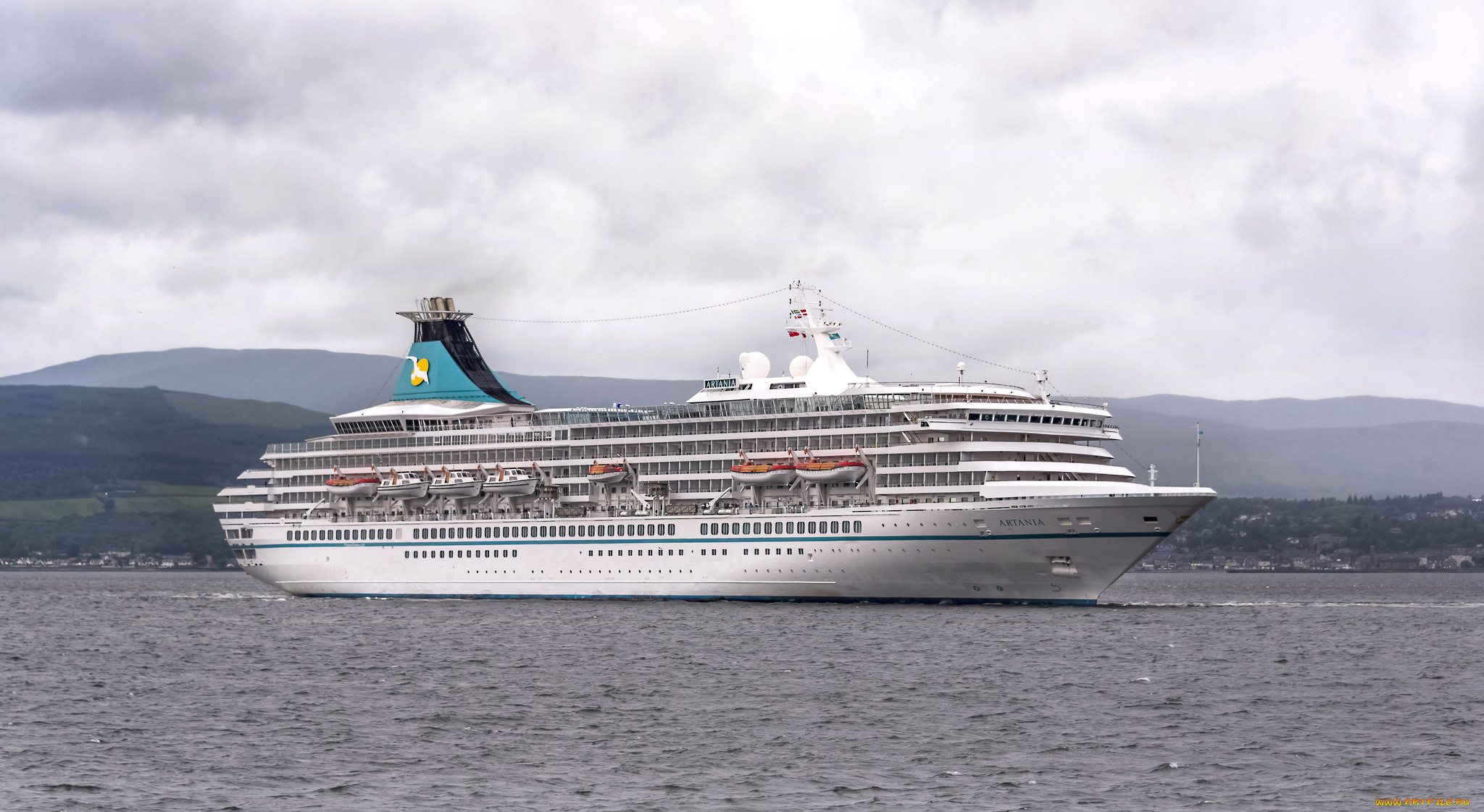 mv, artania, корабли, лайнеры, лайнер, круиз
