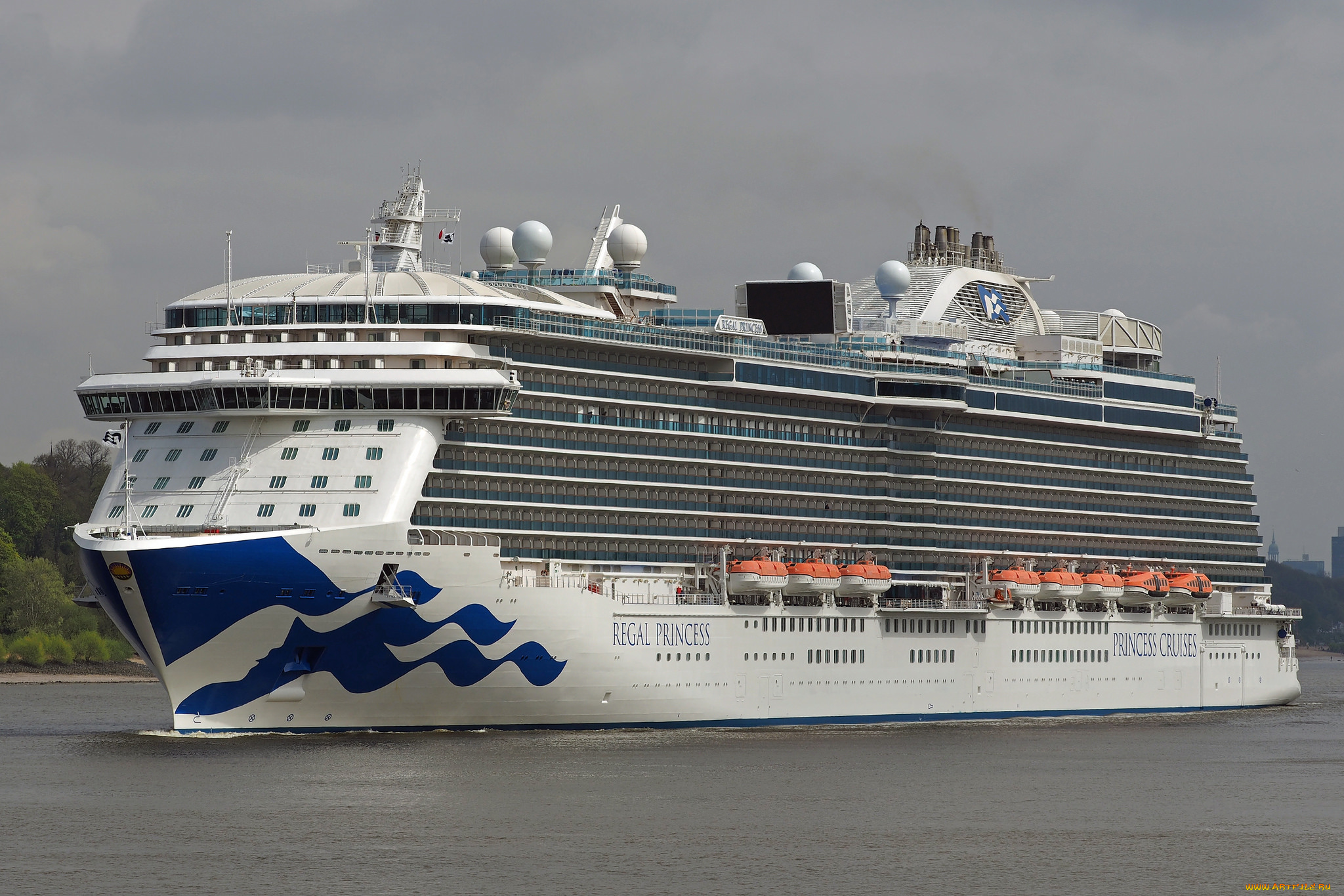 regal, princess, корабли, лайнеры, круиз, лайнер