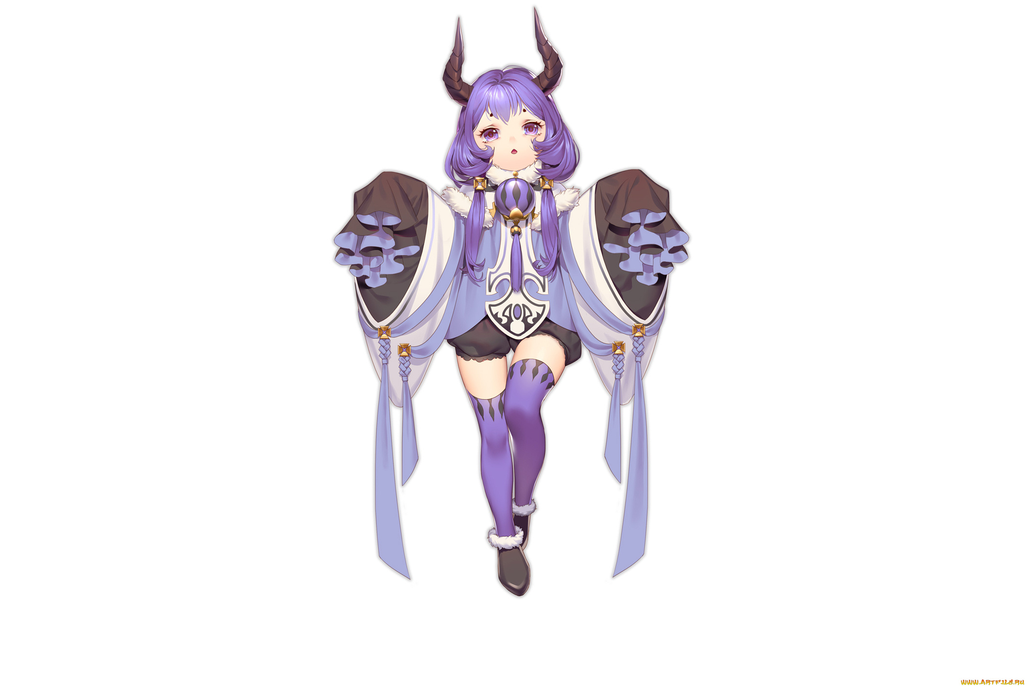 аниме, животные, , существа, фон, взгляд, девушка