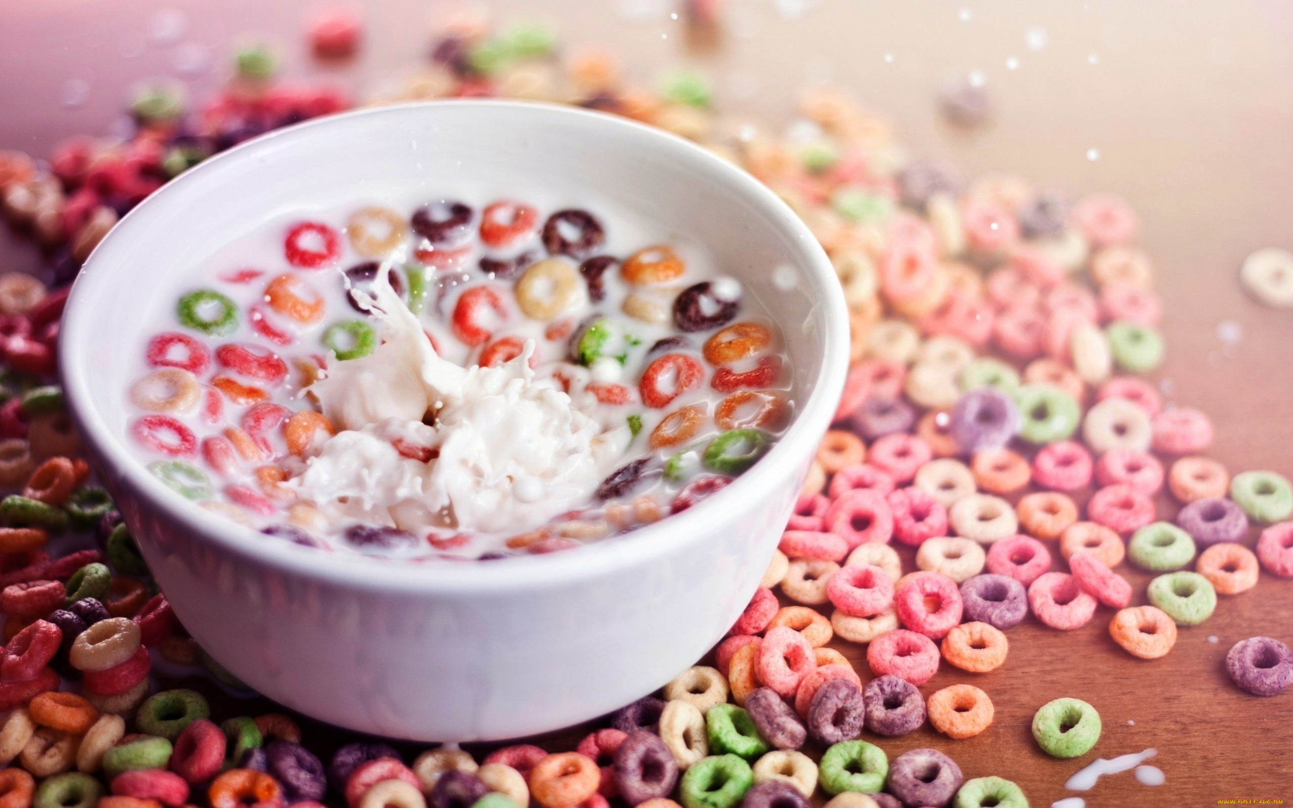 еда, мюсли, , хлопья, молоко, хлопья, колечки