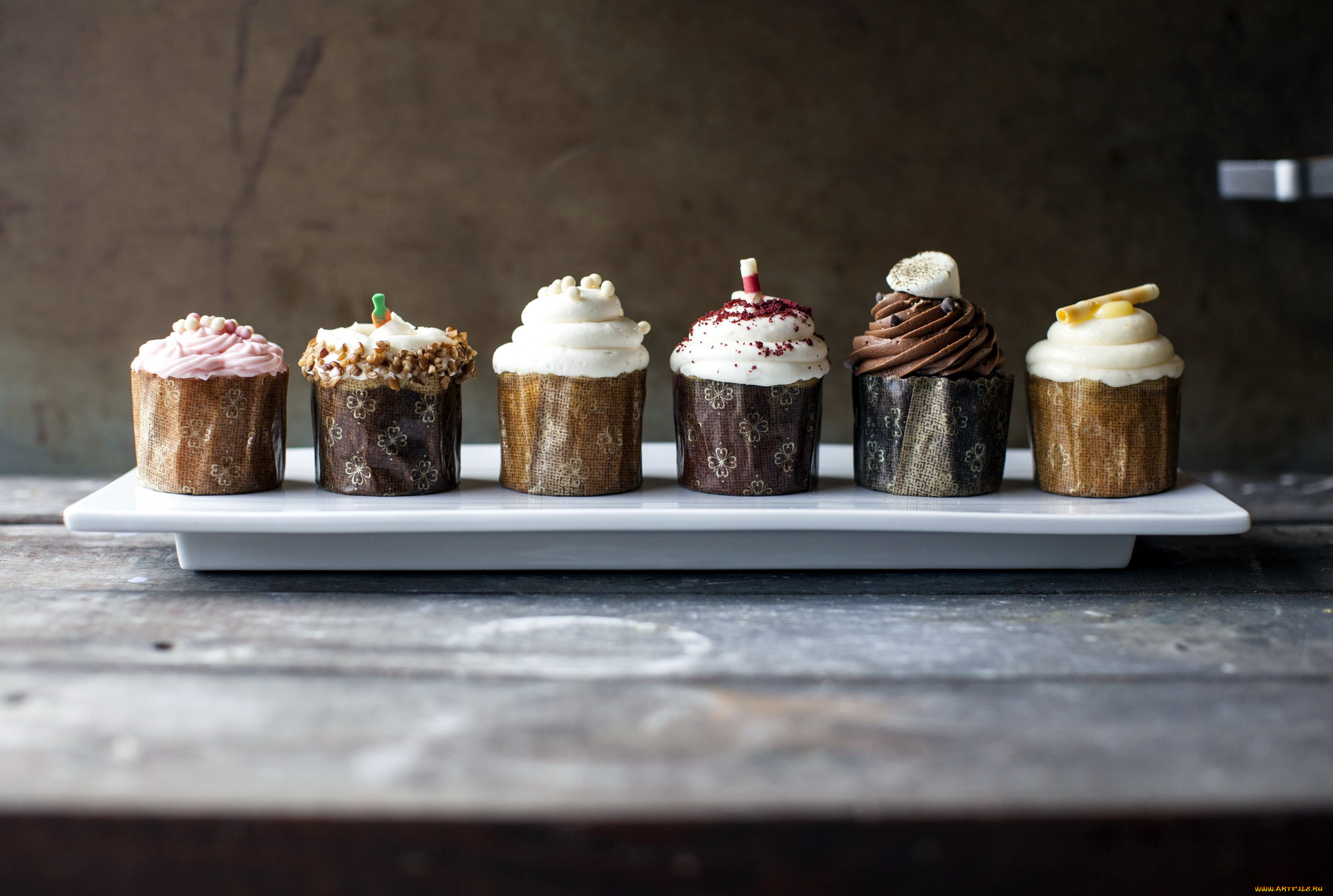 еда, пирожные, , кексы, , печенье, капкейки, кексы, ассорти