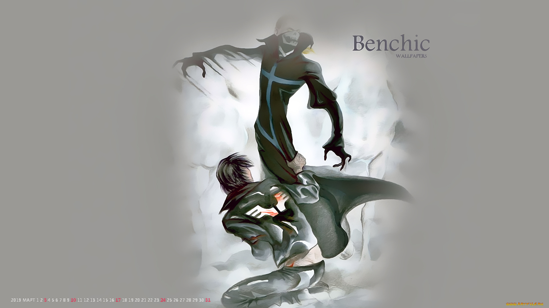 календари, фэнтези, существо, нежить, мужчина