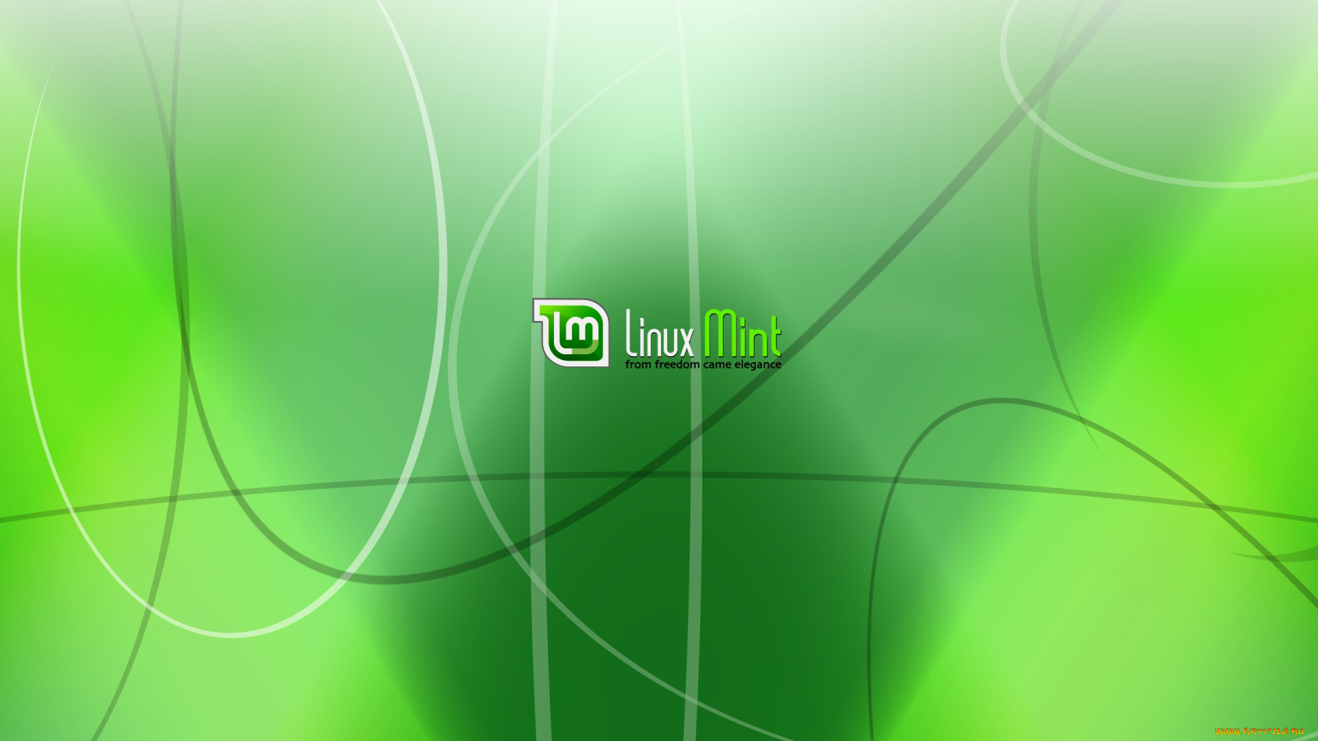 компьютеры, linux, логотип, фон