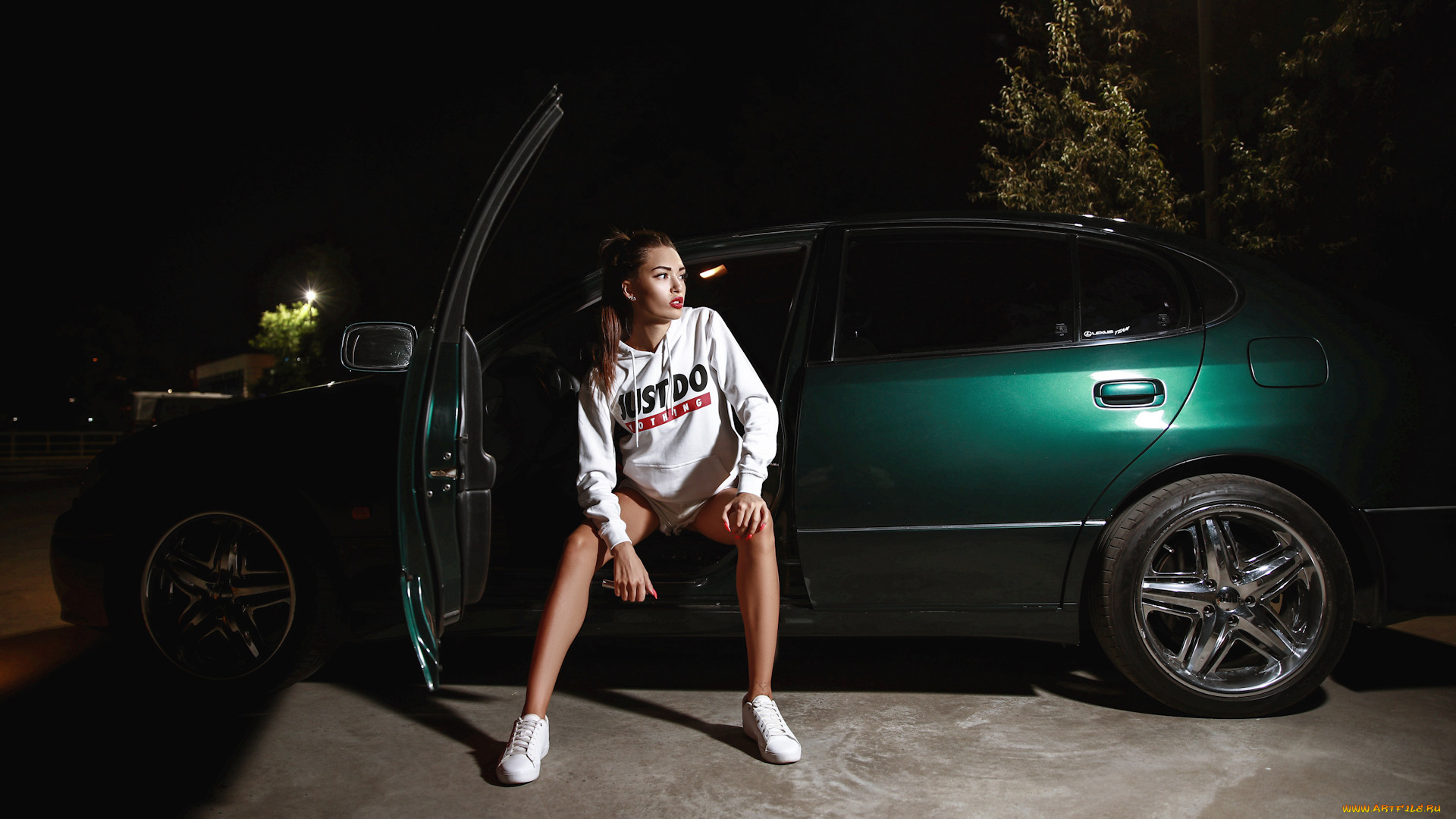 автомобили, -авто, с, девушками, gs300, lexus, katrine