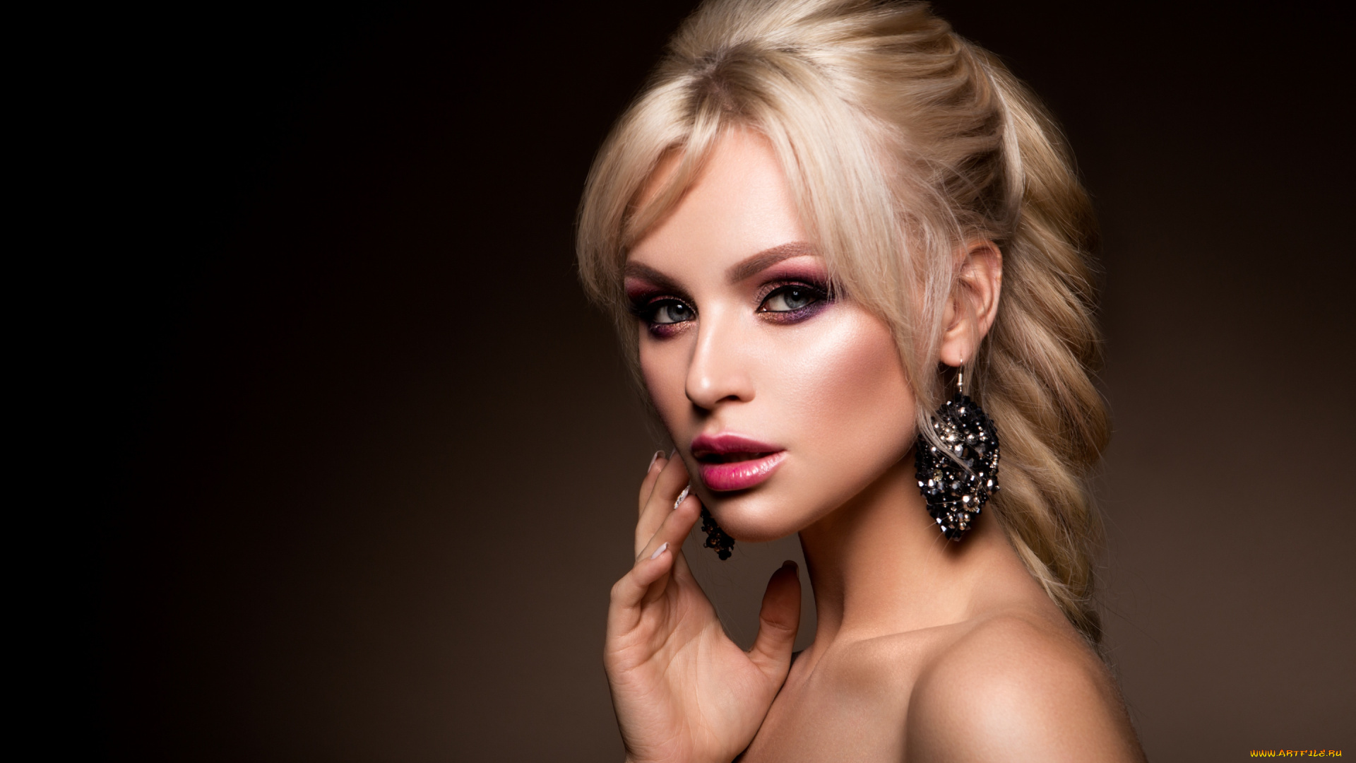 девушки, -, лица, , портреты, девушка, портрет, макияж, прическа, блондинка, girl, woman, hair, фотомодель, makeup, korabkova
