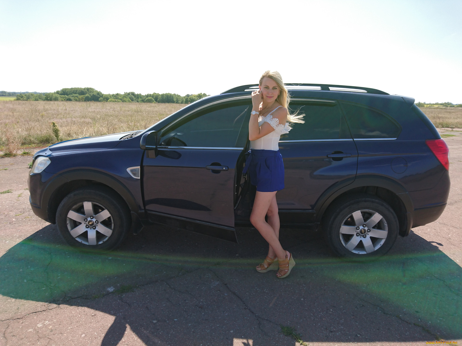 автомобили, -авто, с, девушками, chevrolet, captiva