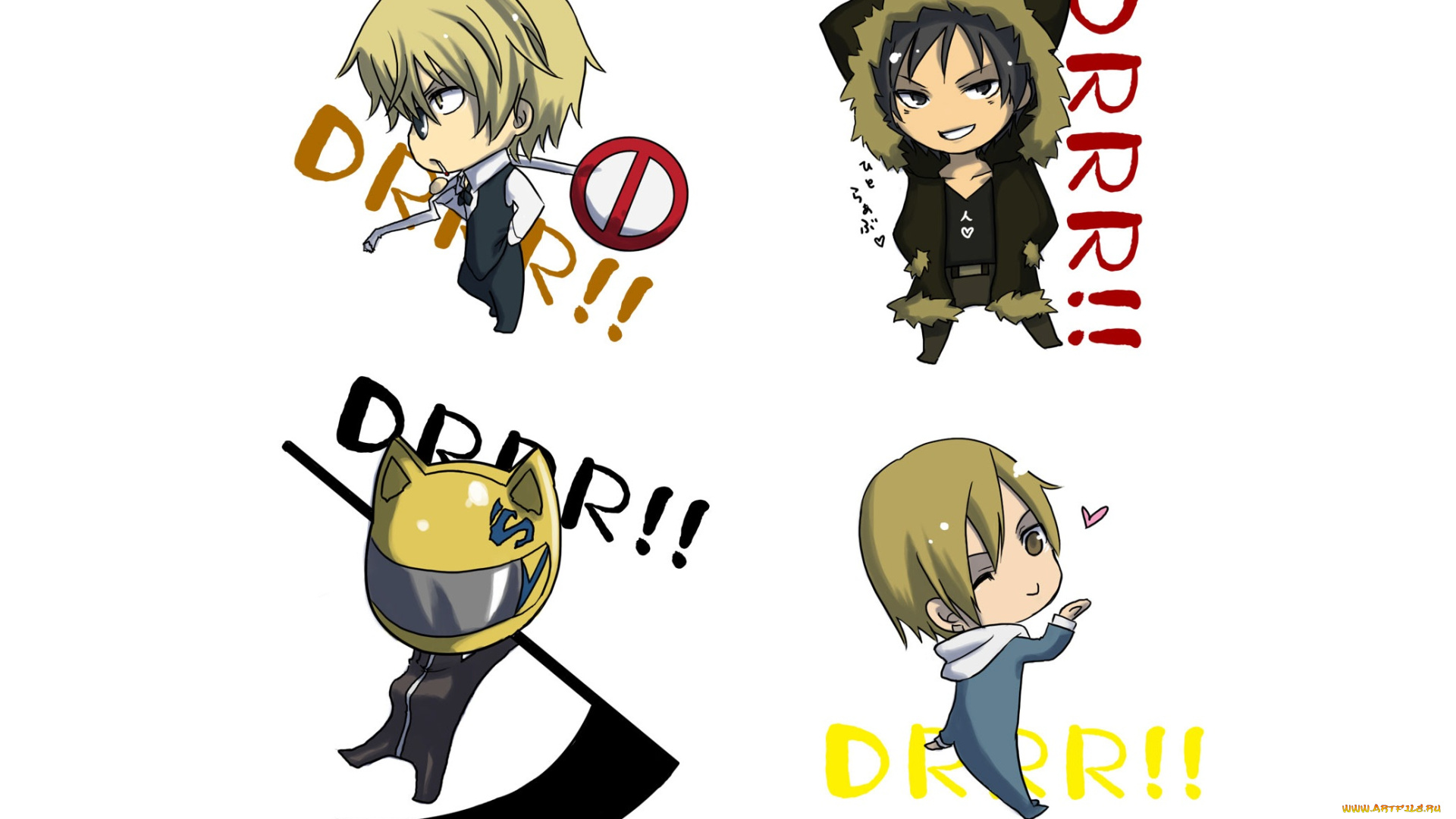 аниме, durarara, дюрарара
