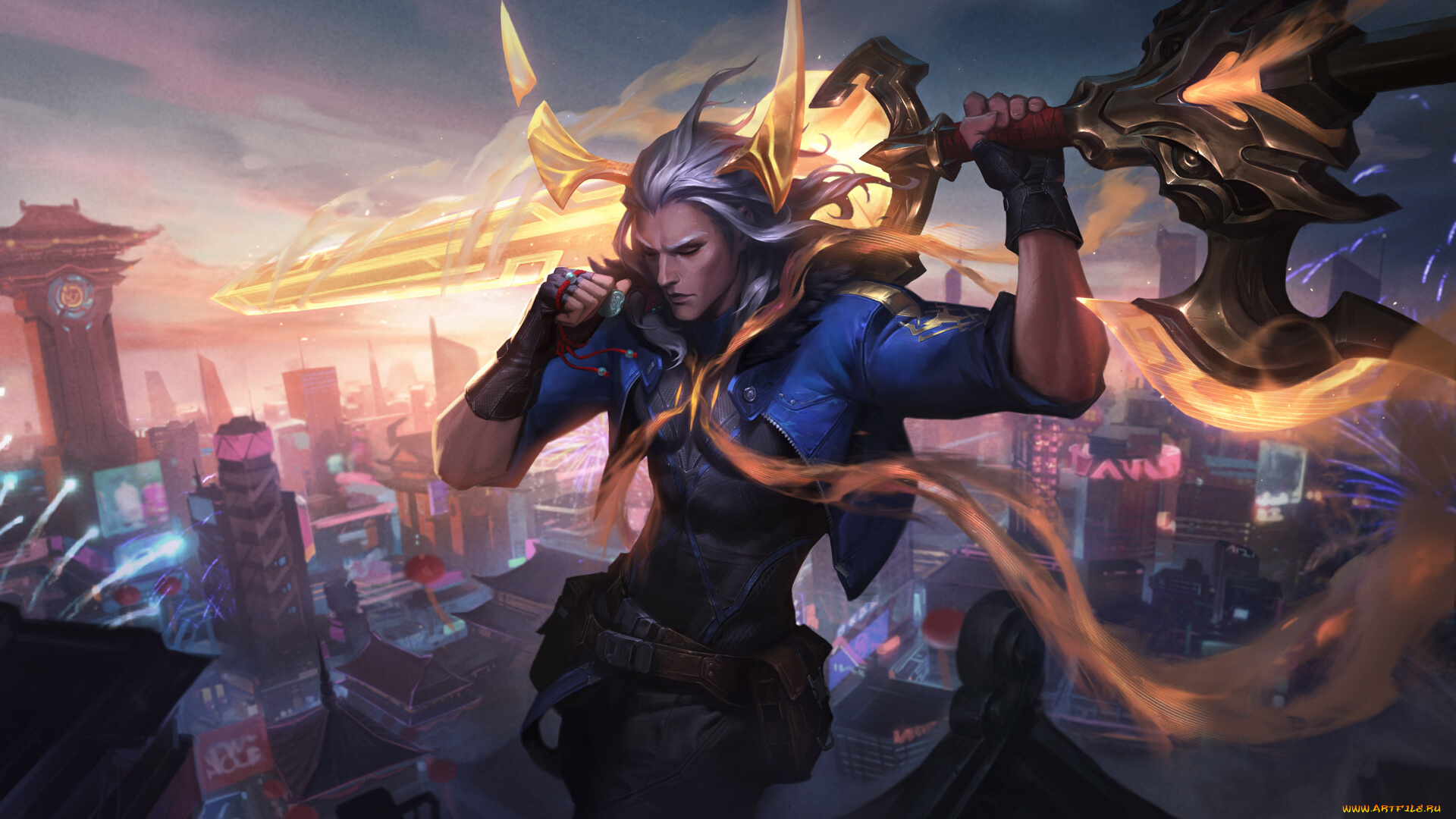 видео, игры, league, of, legends, league, of, legends, veigo