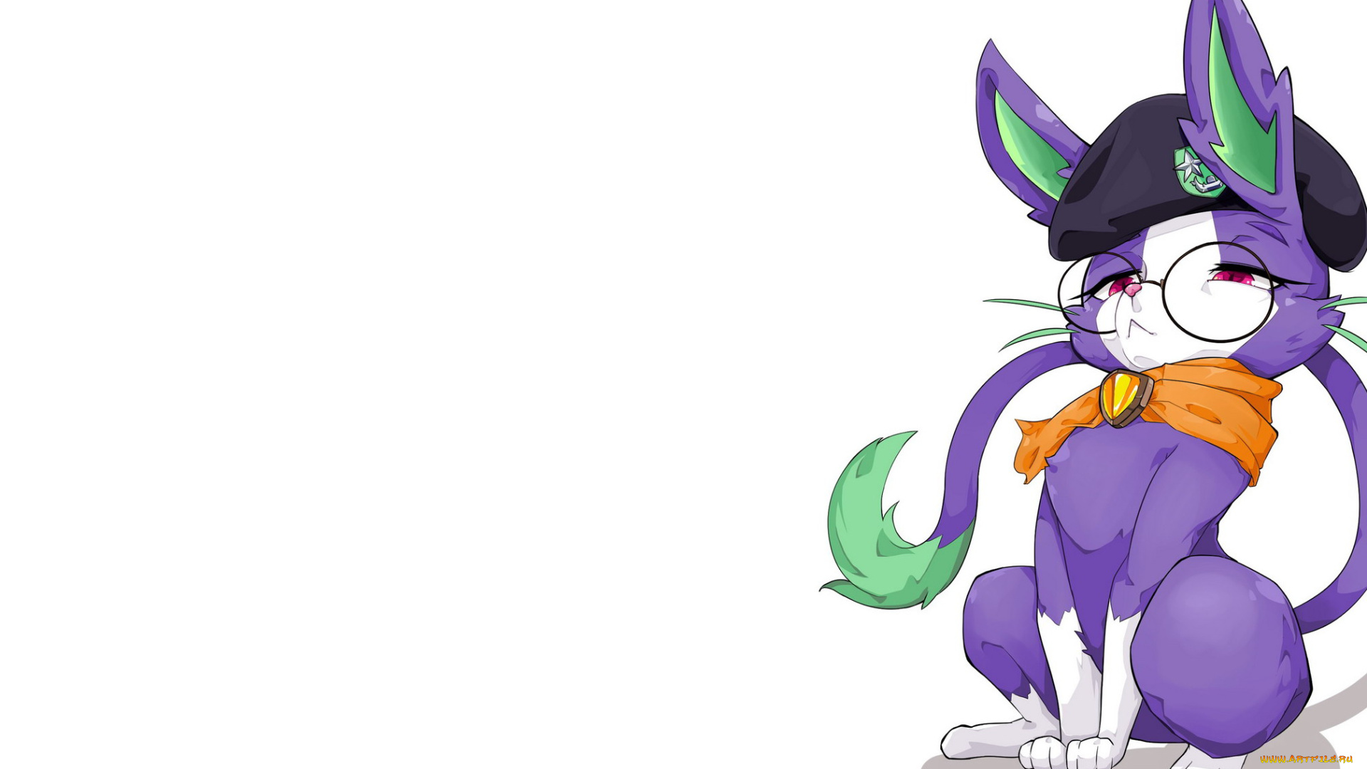 видео, игры, league, of, legends, yumi, берет, шарф