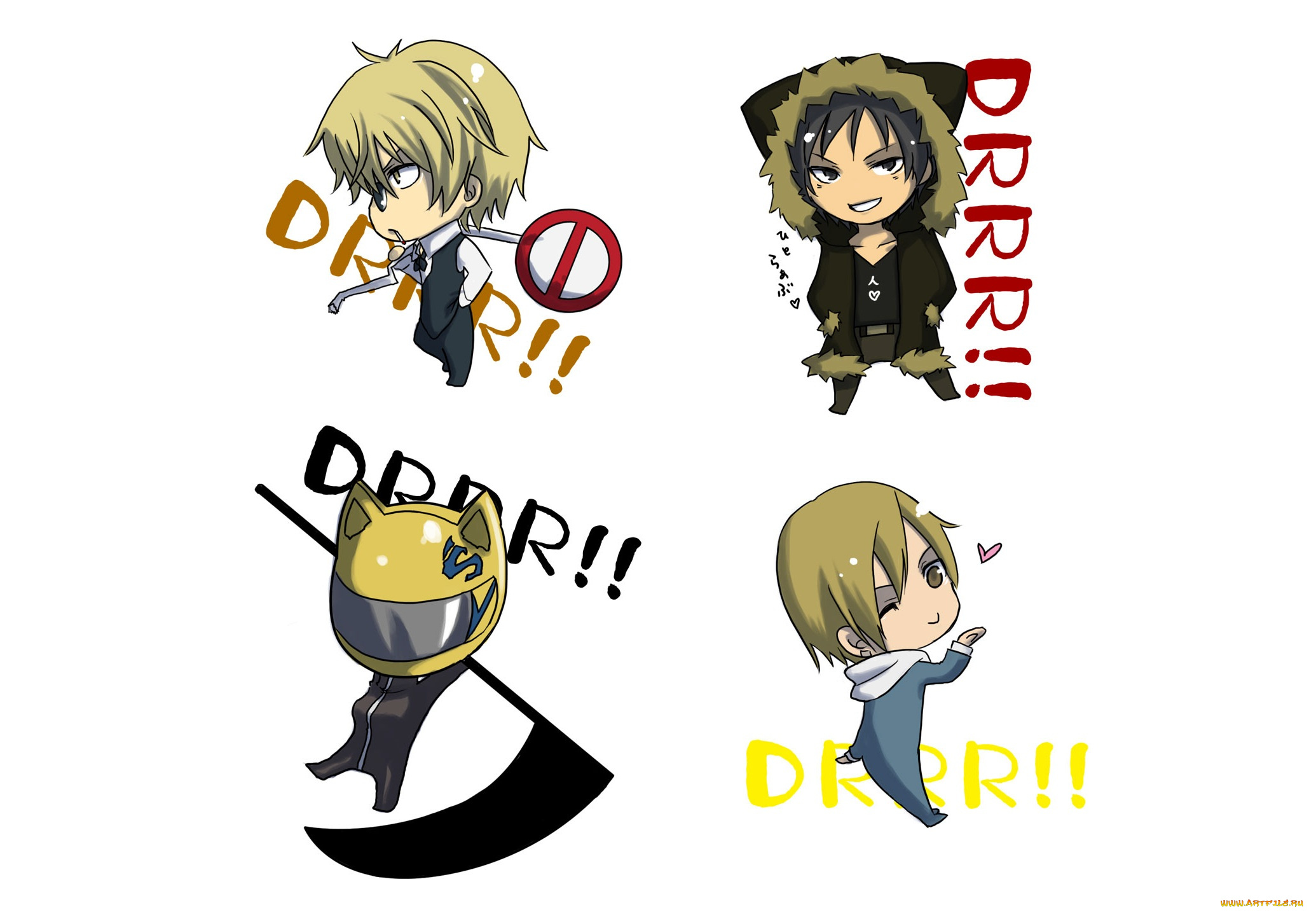 аниме, durarara, дюрарара