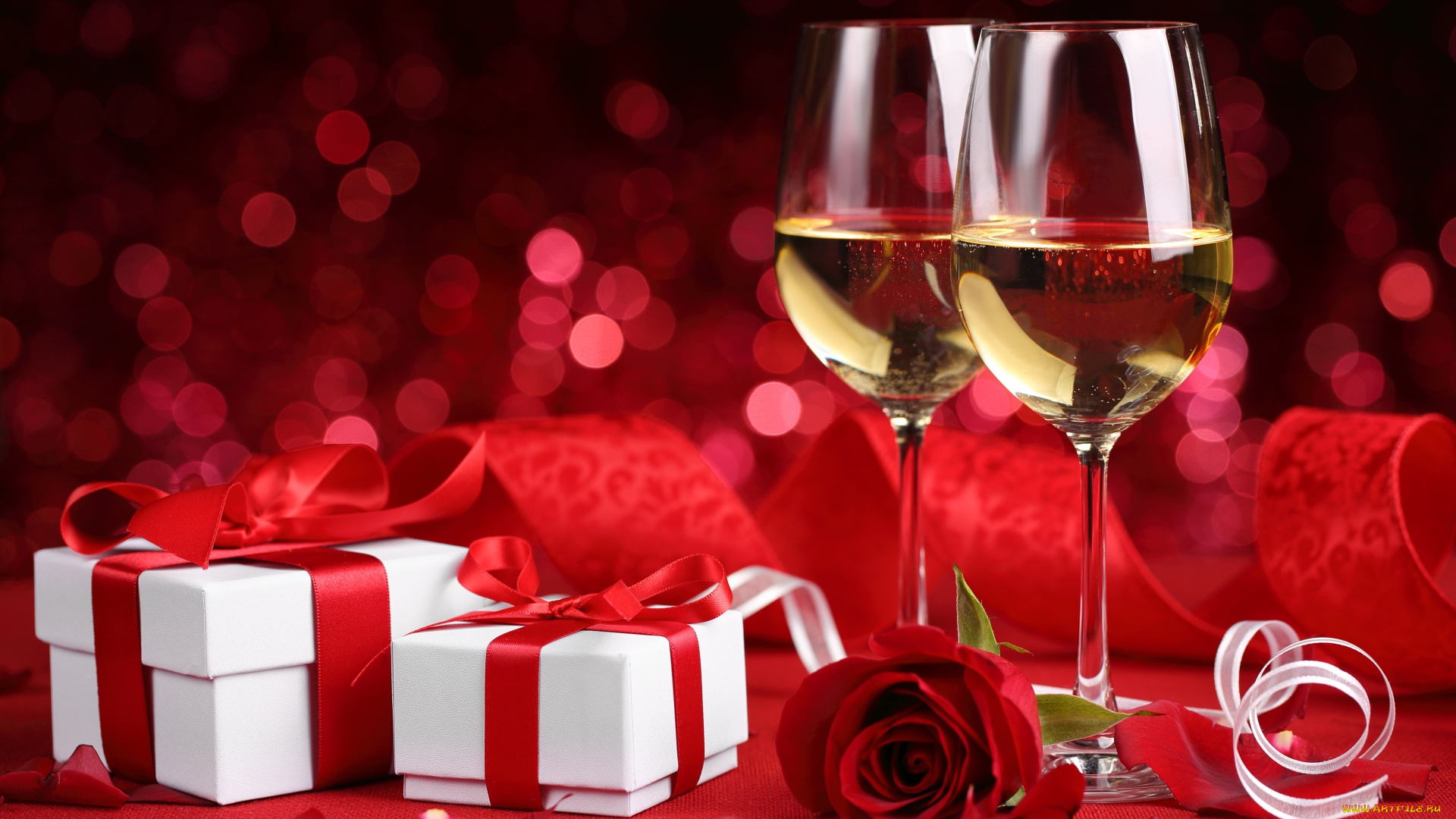 еда, напитки, , вино, бокалы, шампанское, розы, подарки
